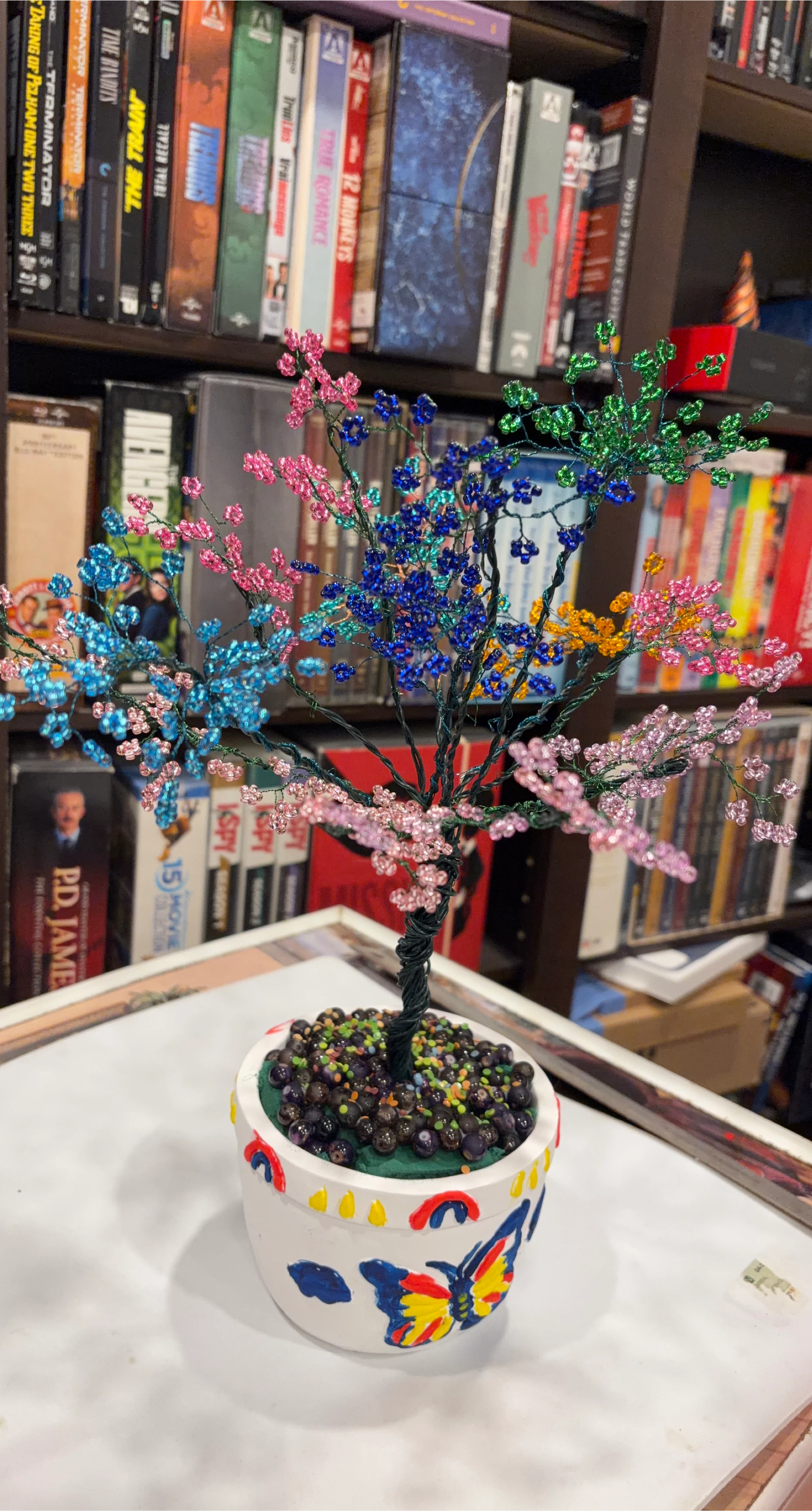 Beaded Cherry Blossom Tree