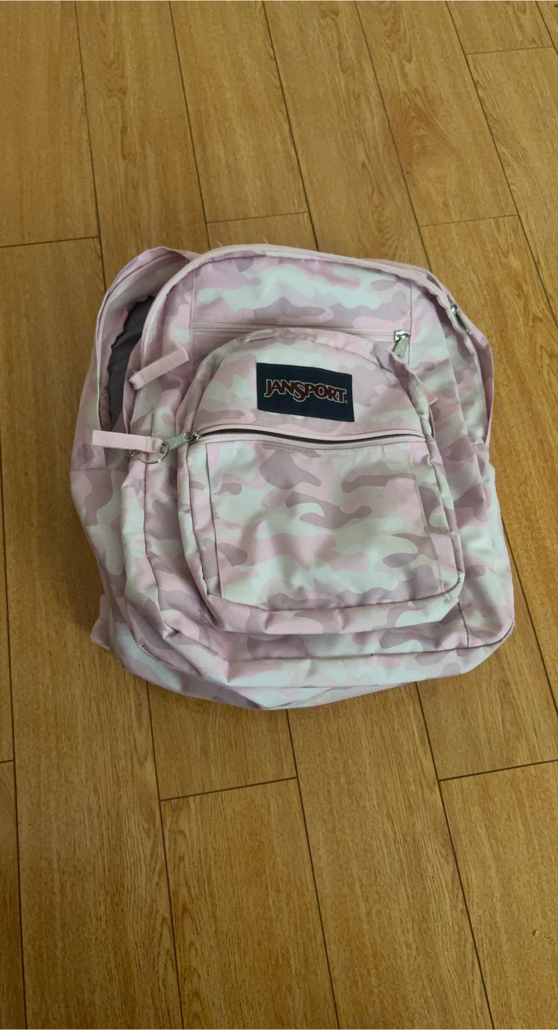 Jansport Pink Camo Backpack