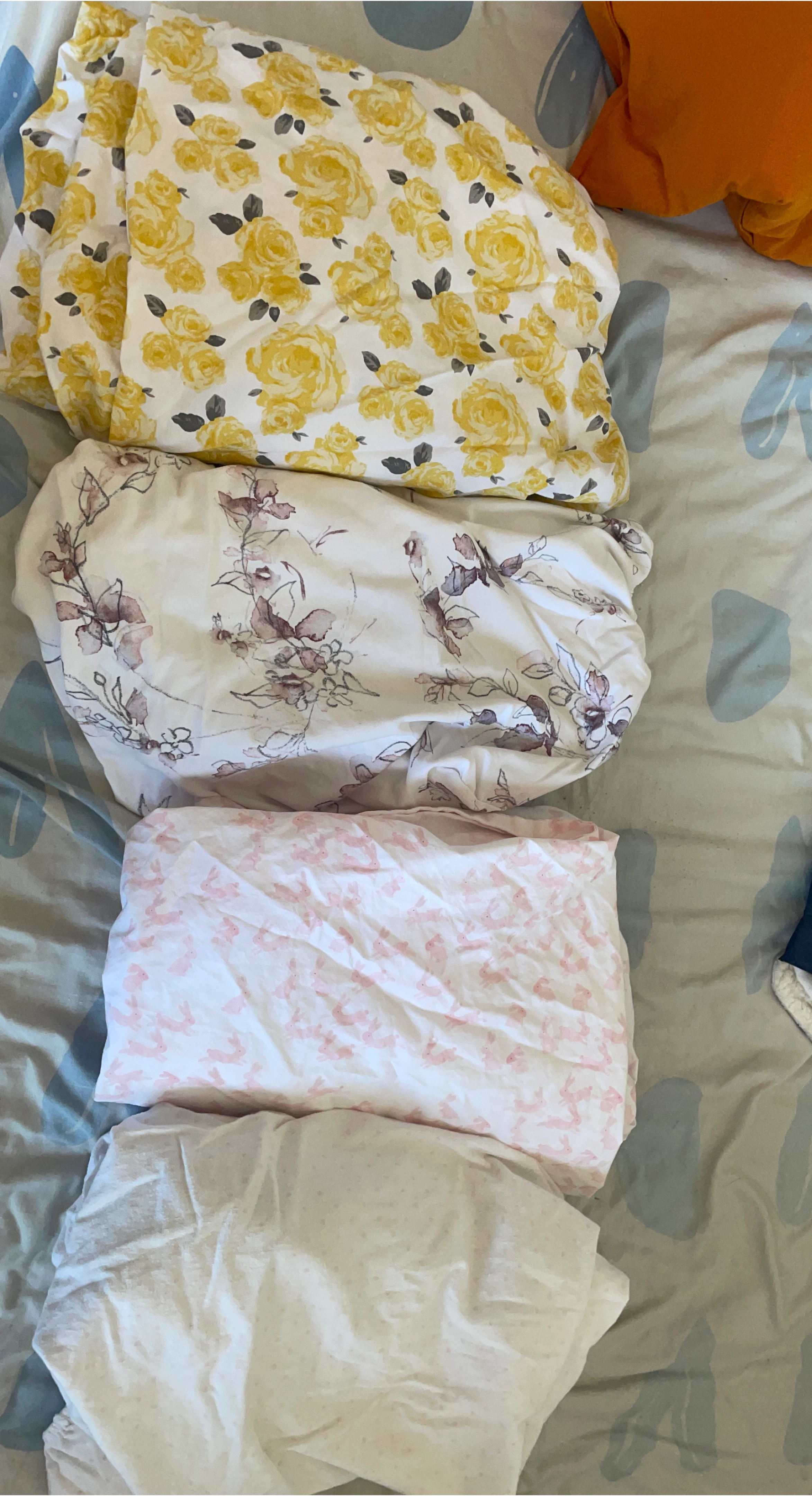 Set of 4 Crib Sheets