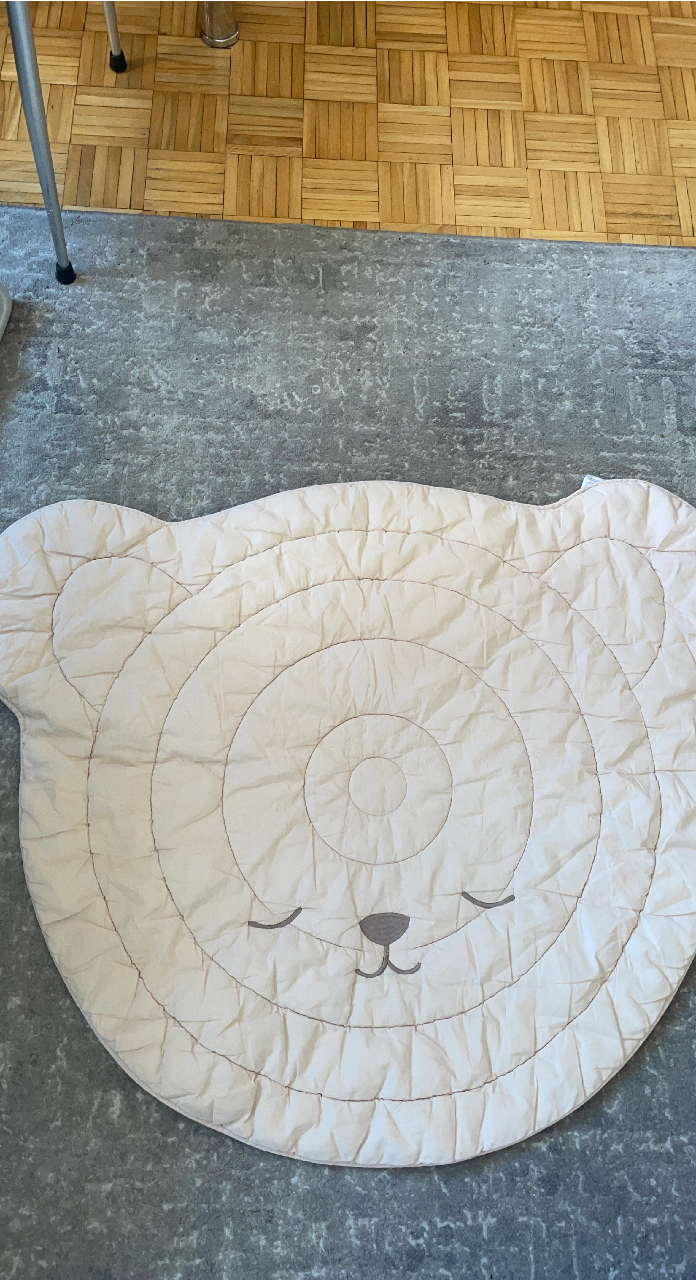 Light Brown Bear Play Mat