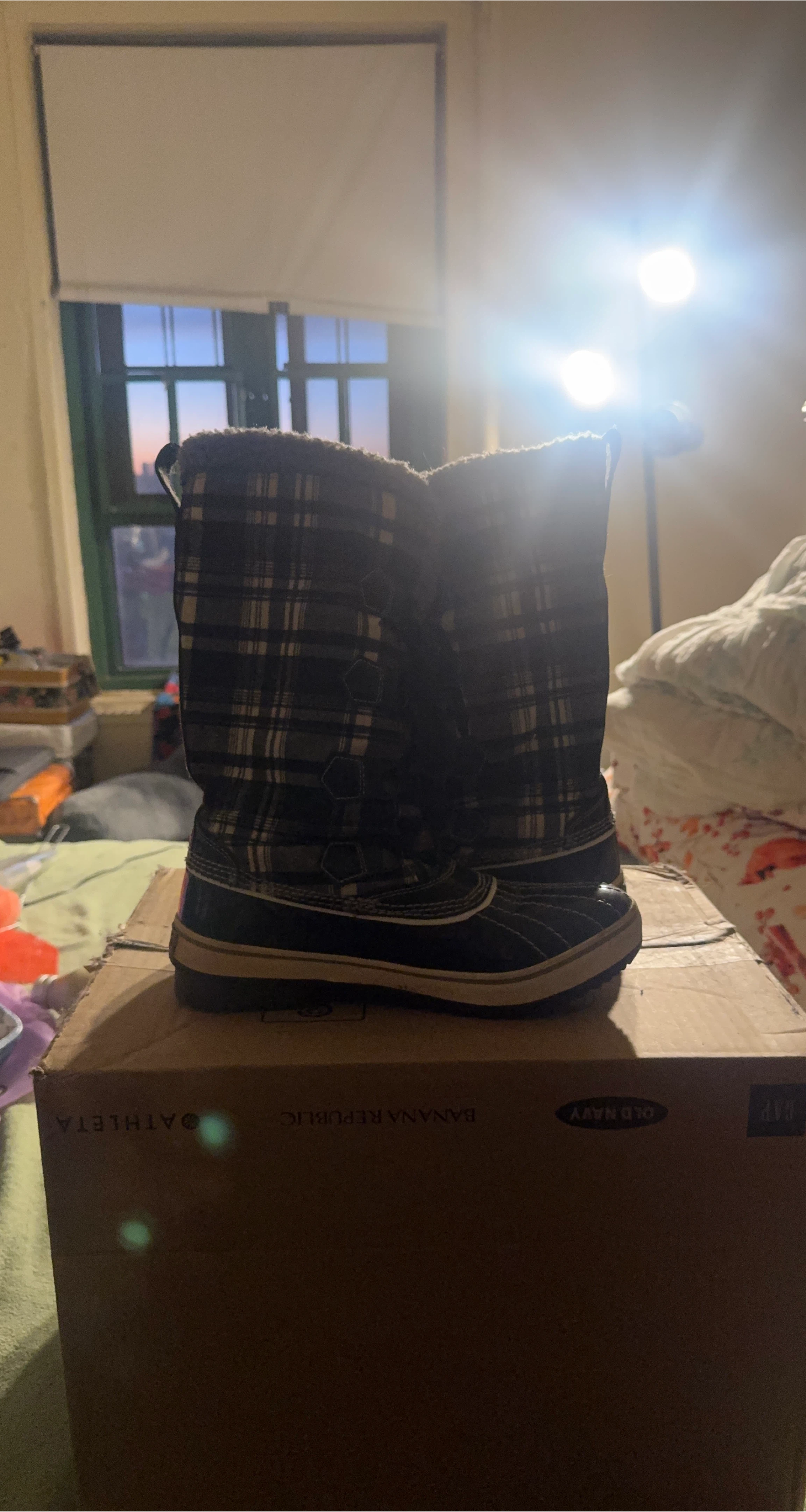 Ecko Red Women's Black & White Plaid Winter Boots - photo 2