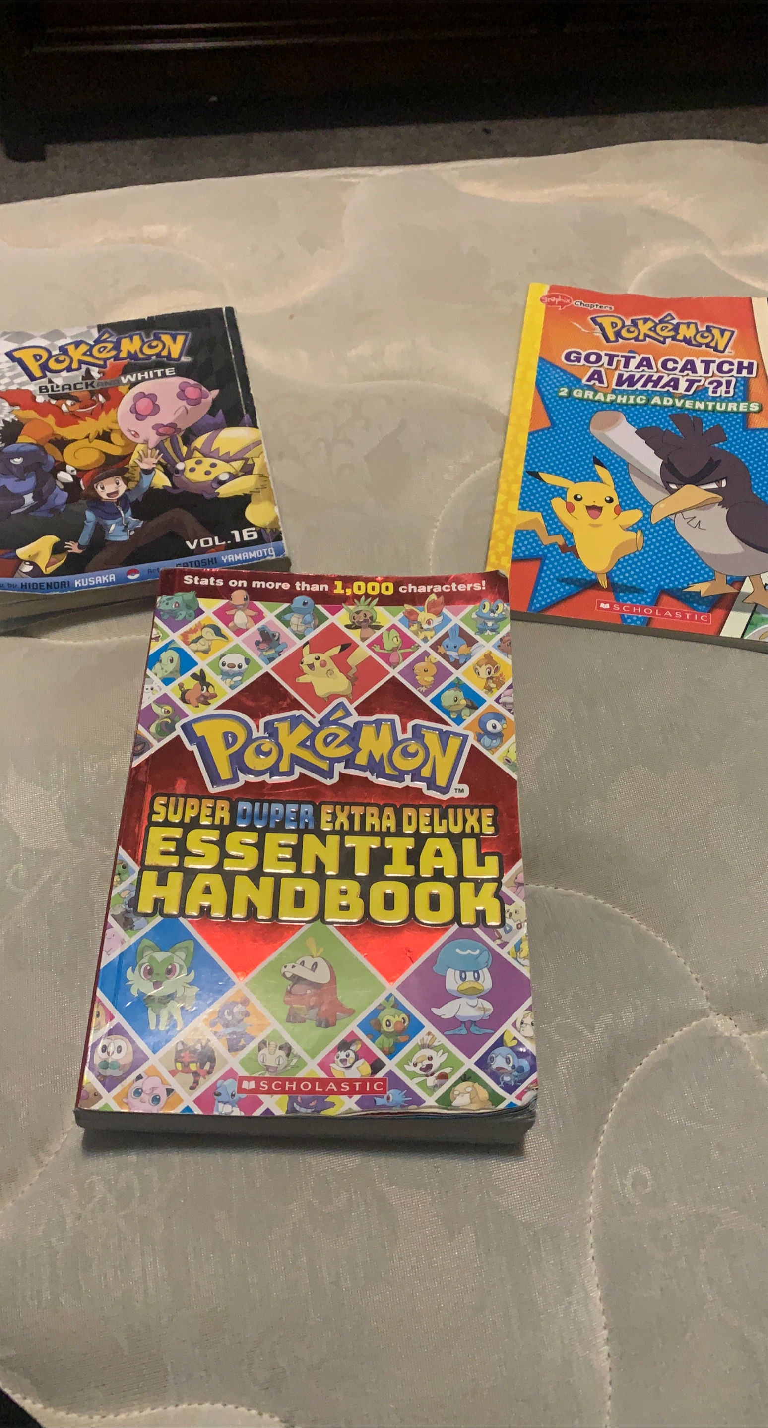 Three Pokémon books
