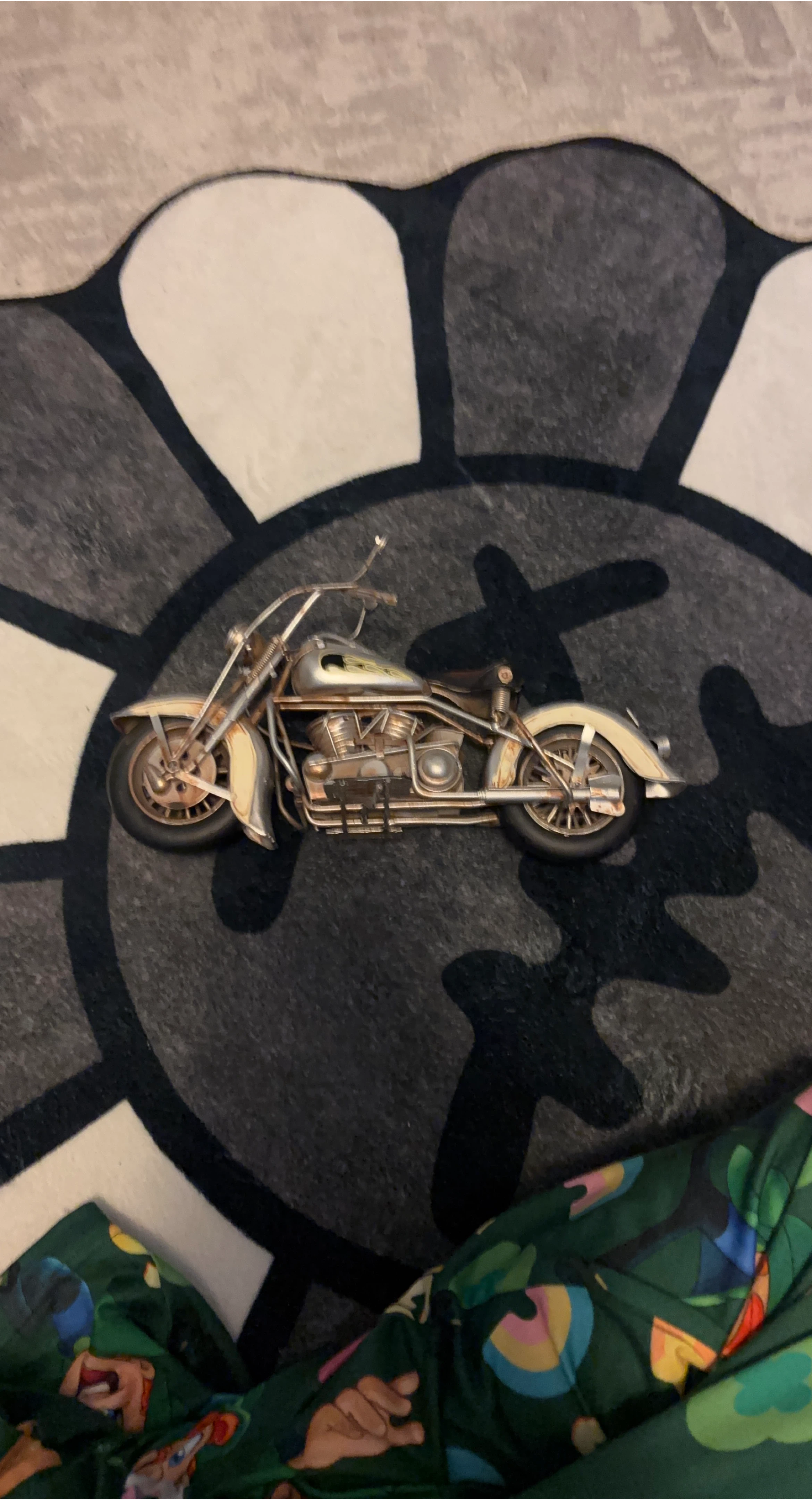 Metal Motorcycle Model