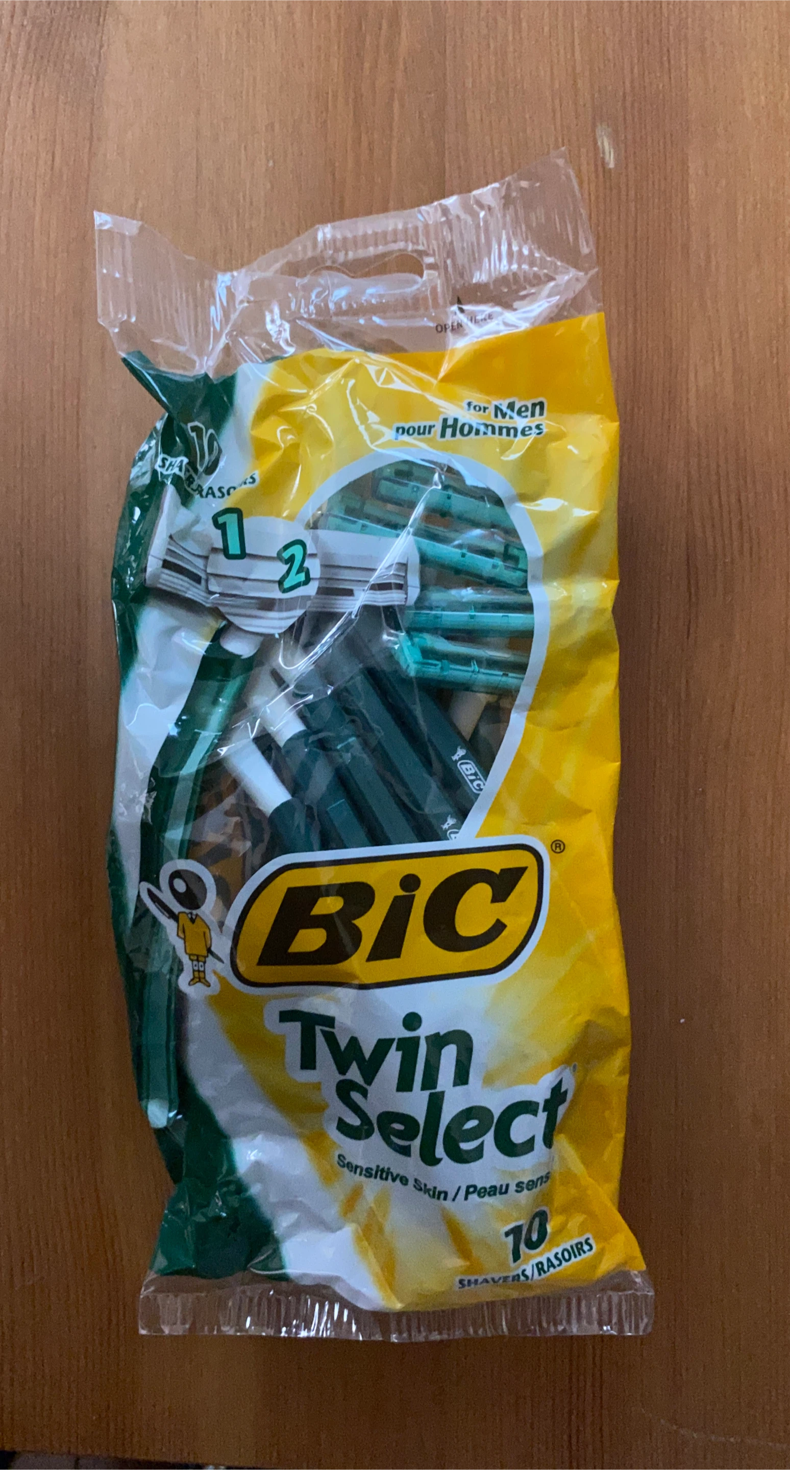 Bic Twin Select Sensitive Skin Shavers - 10 Count