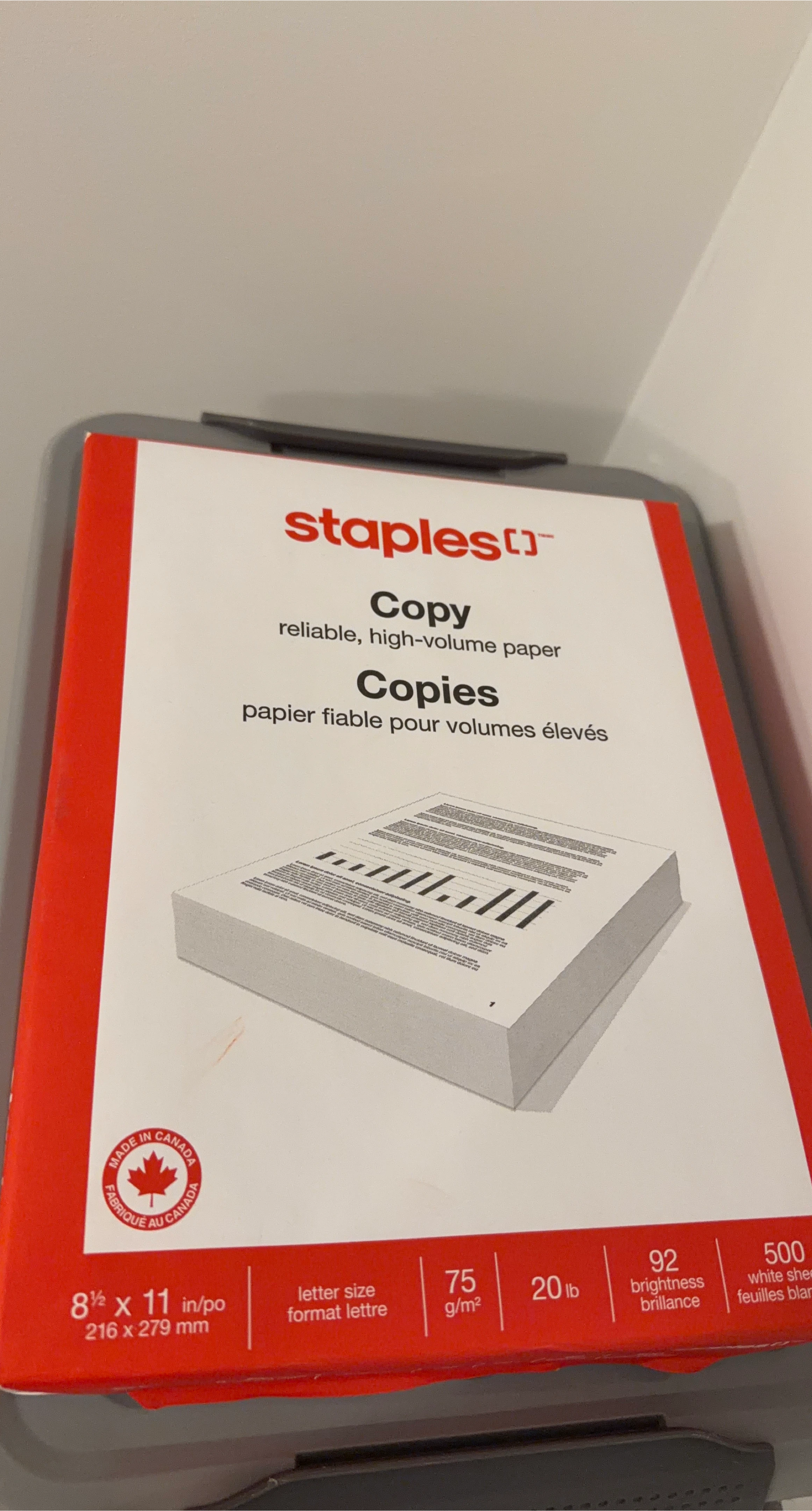 Staples Paper( 500 Sheets)