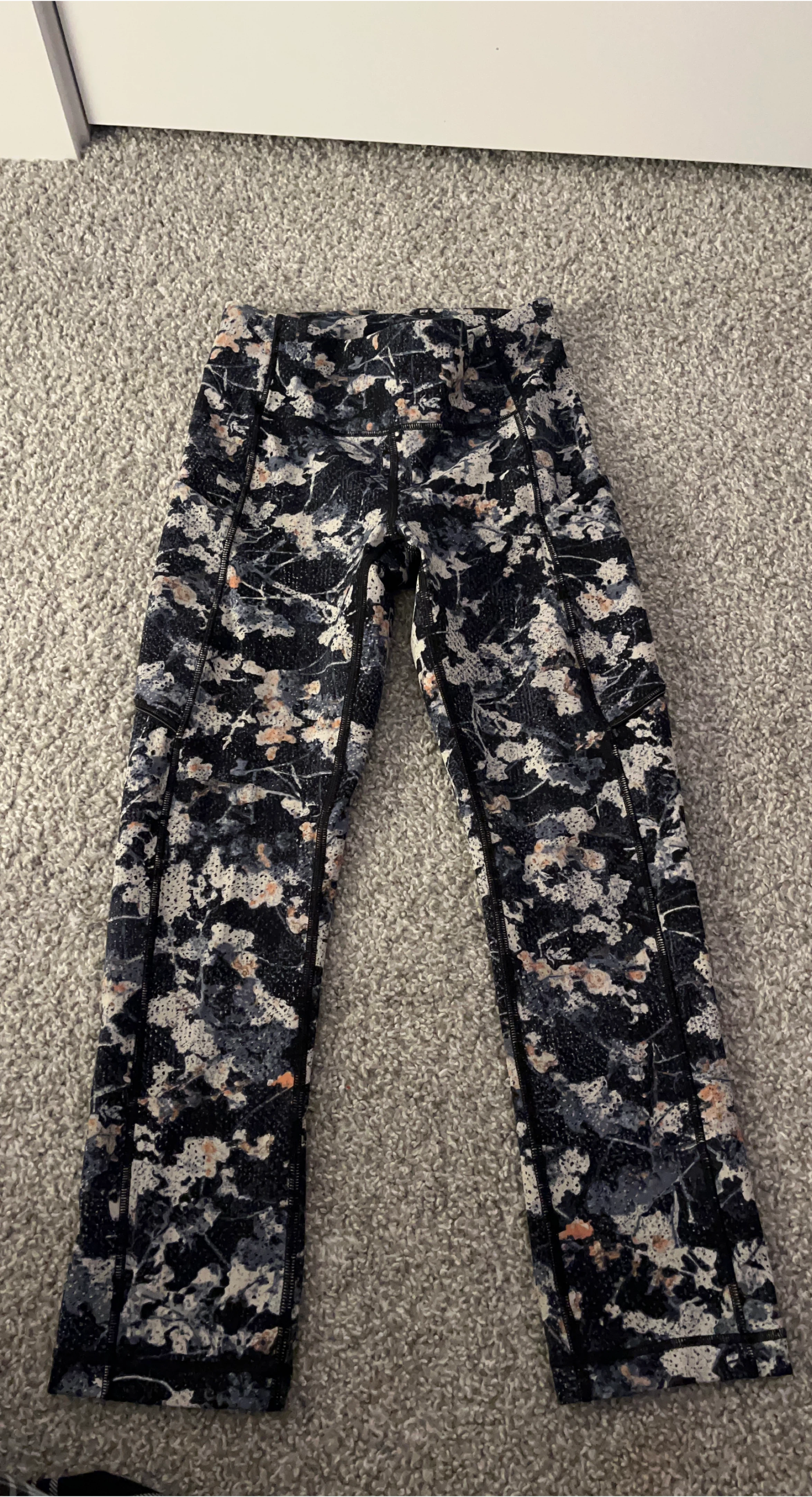 Lululemon Align High-Rise Crop Leggings - Abstract Floral Print