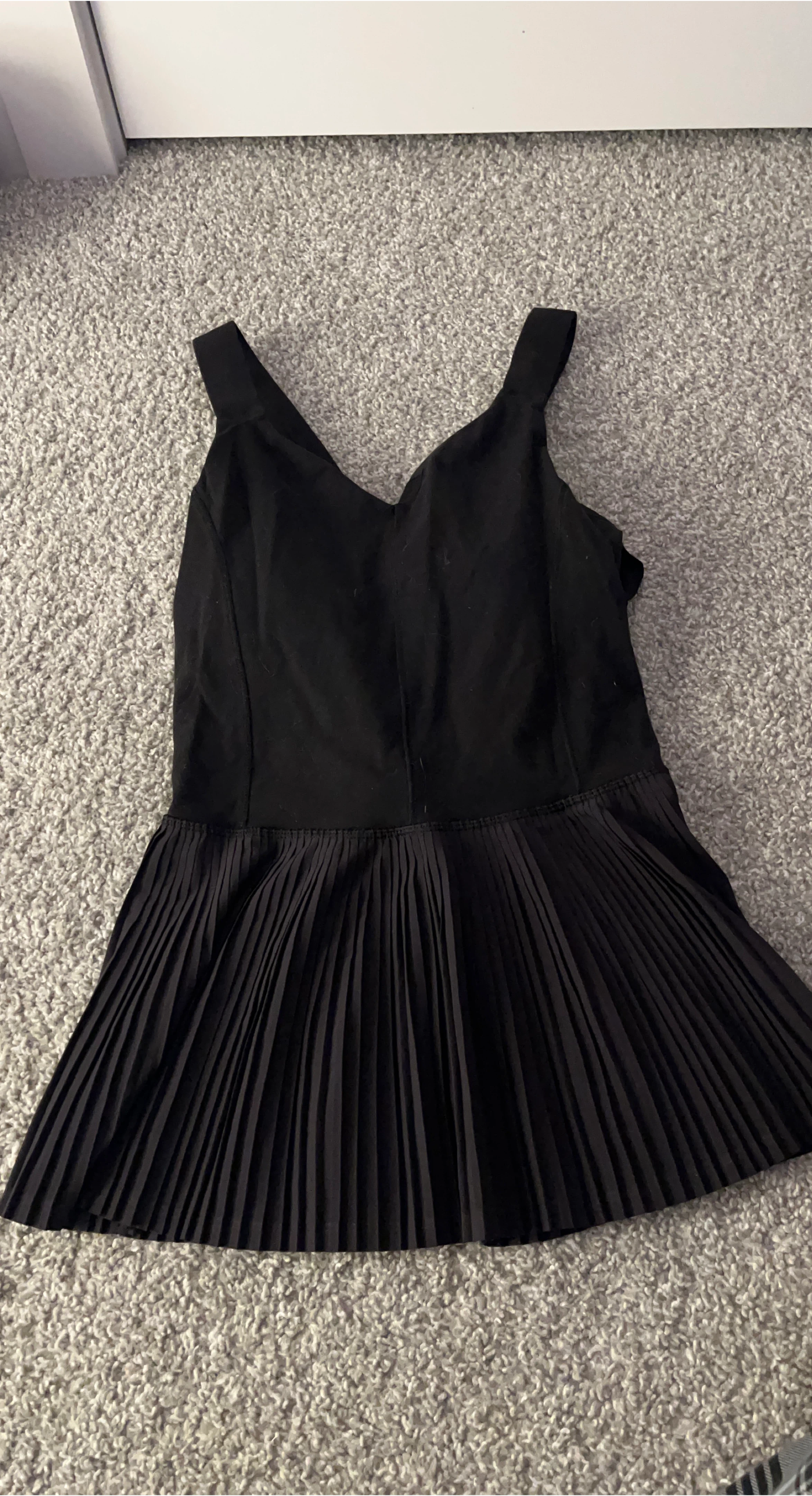 Lululemon Black Pleated Tennis Dress