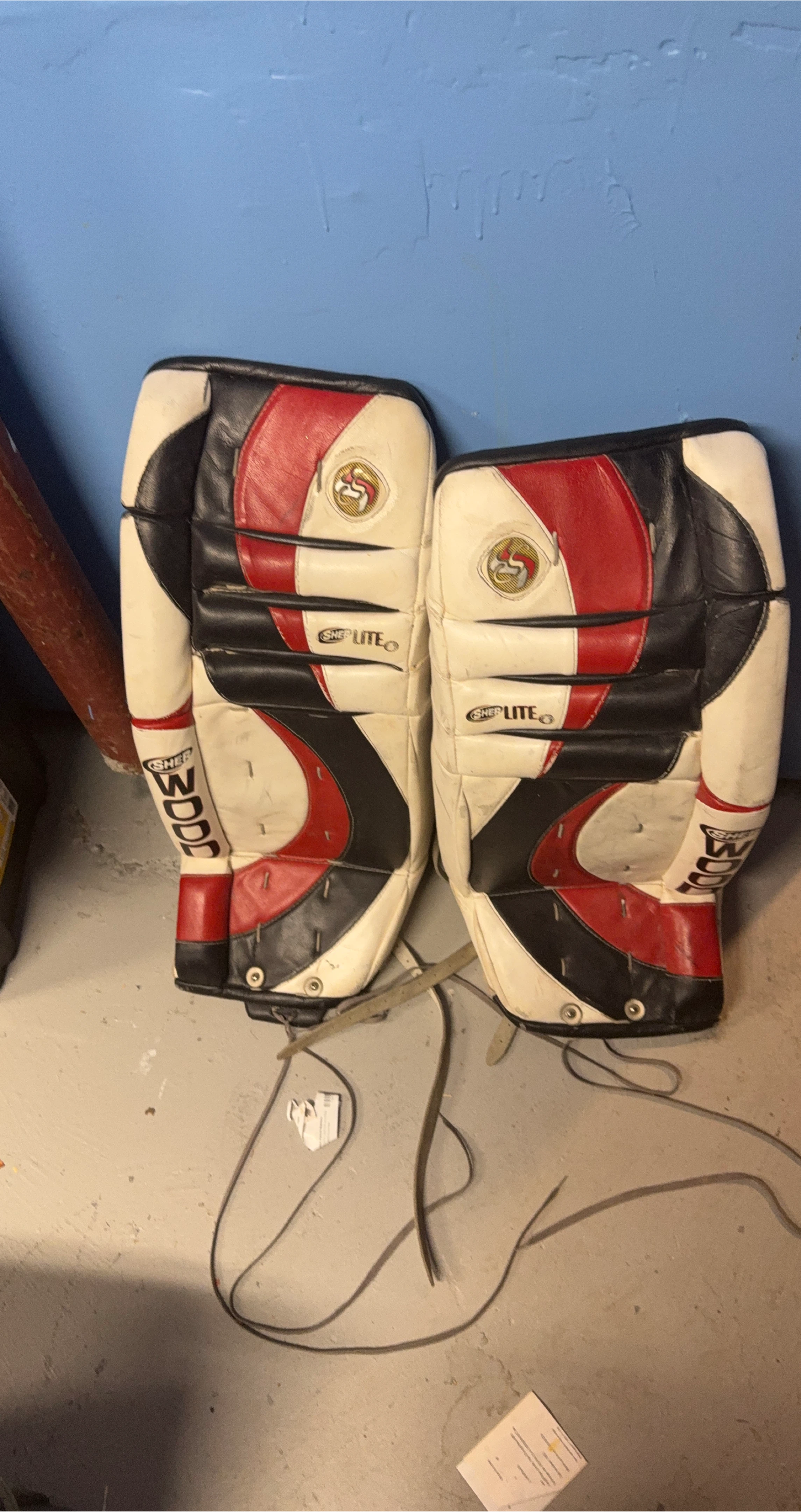 CCM & Sherwood Goalie Leg Pads
