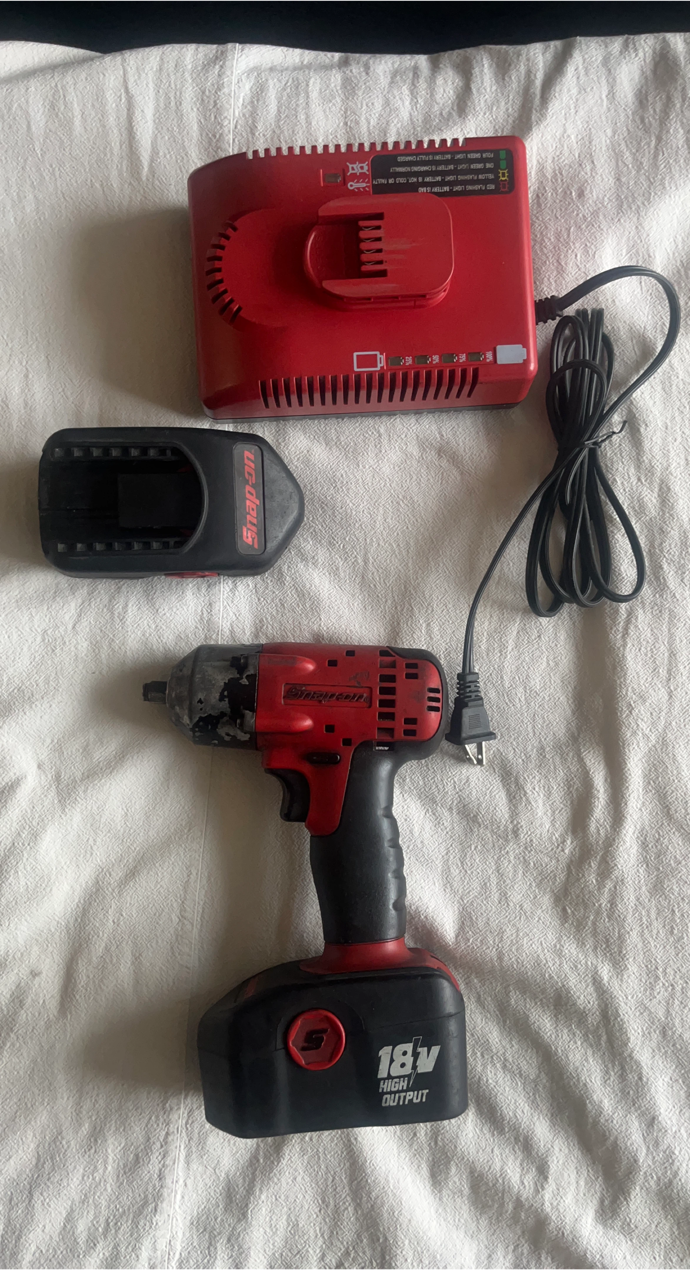 Snap-on 18V Cordless Impact Wrench Tool Kit