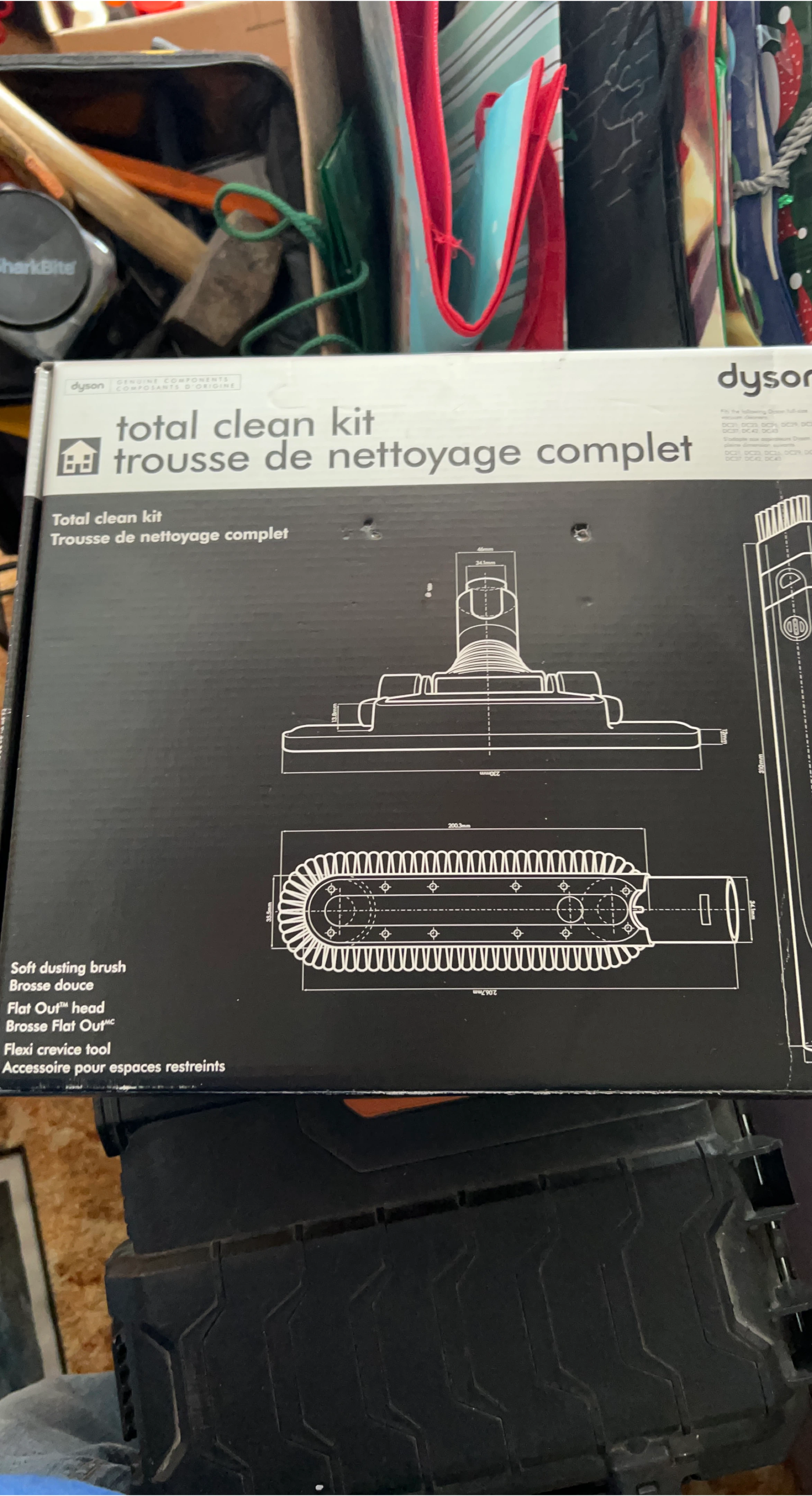 Dyson Total Clean Kit Vacuum Cleaner Attachments