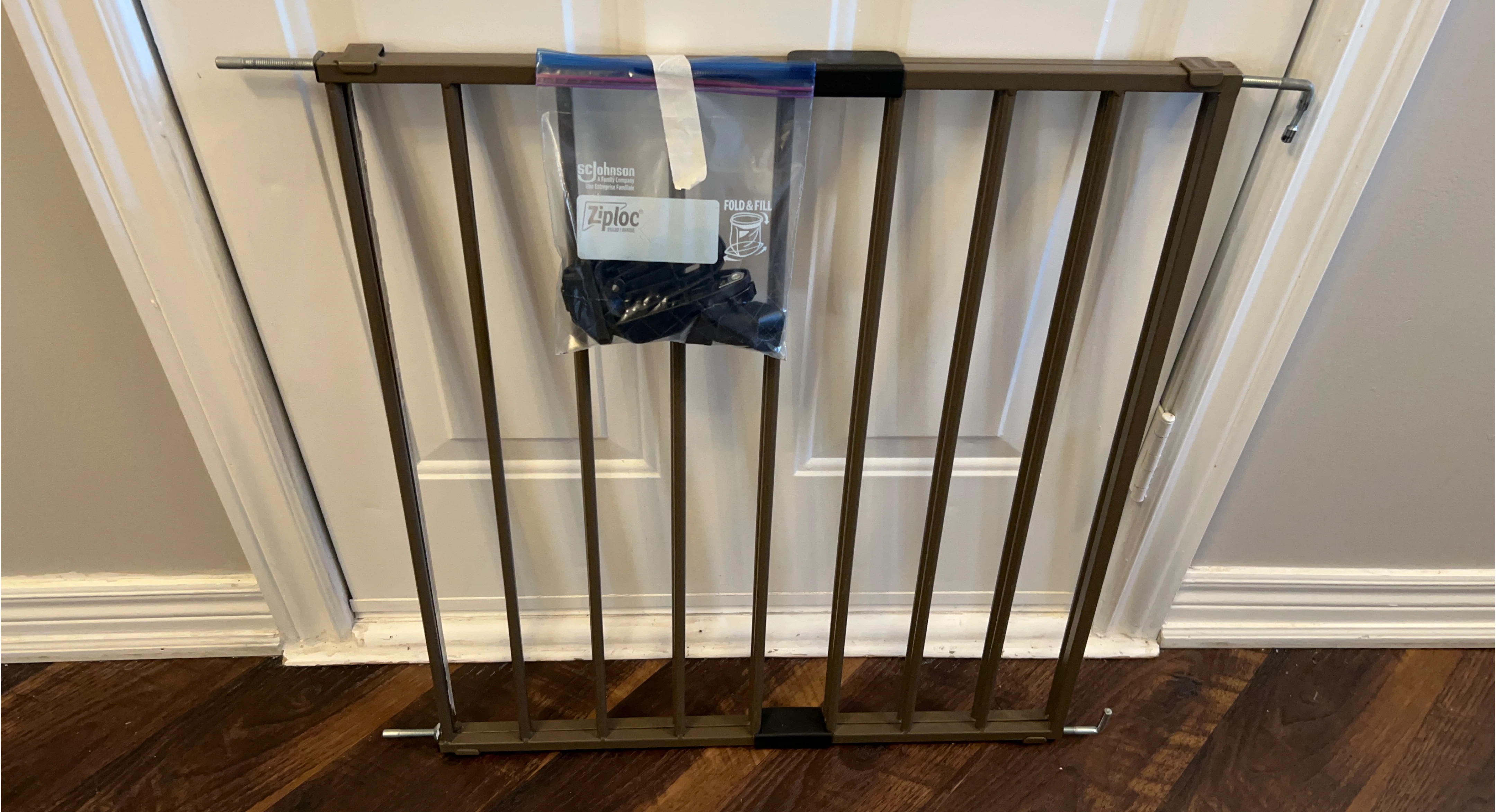 Bronze Metal Baby Gate