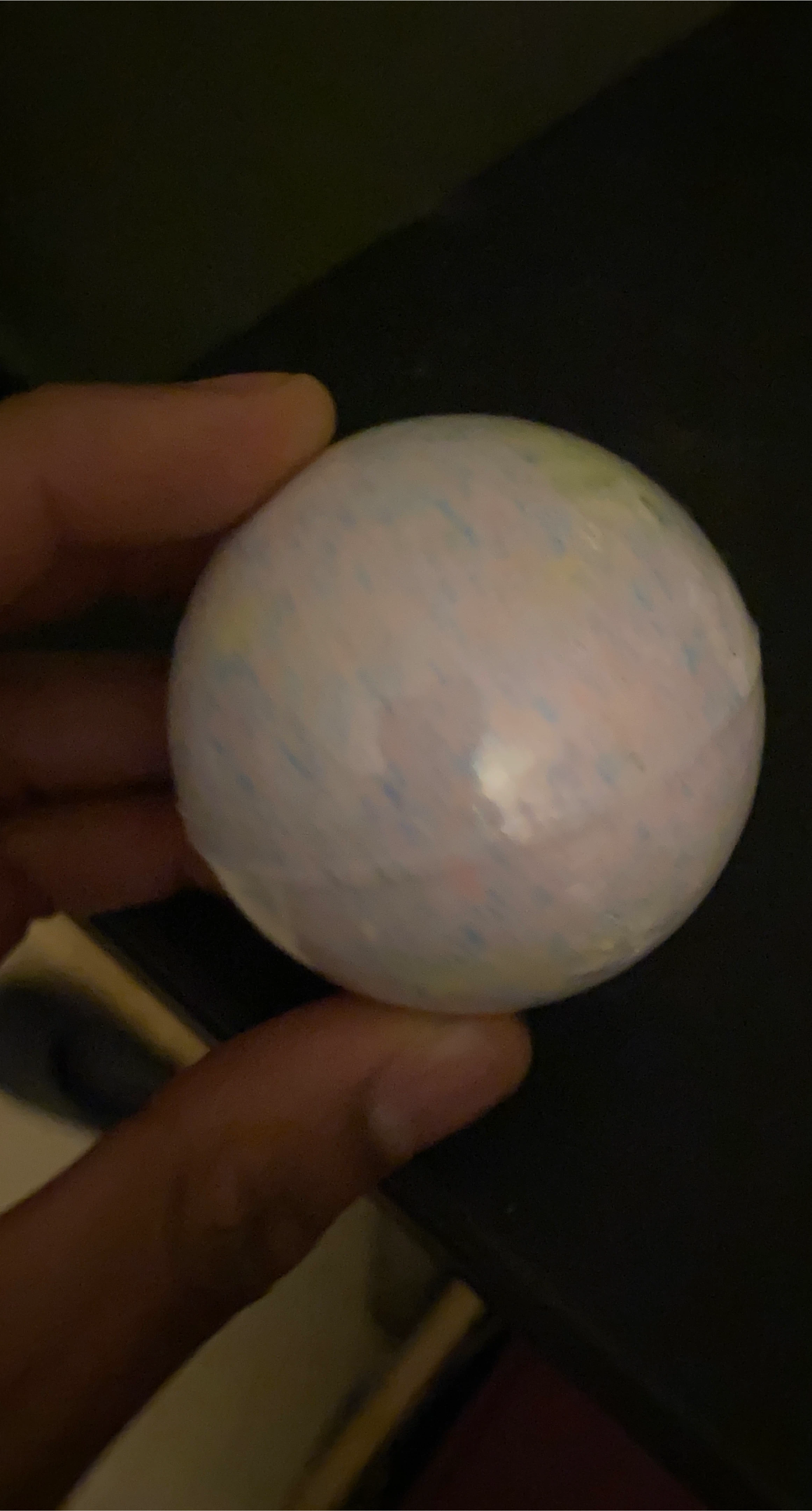 Hand-painted golf ball