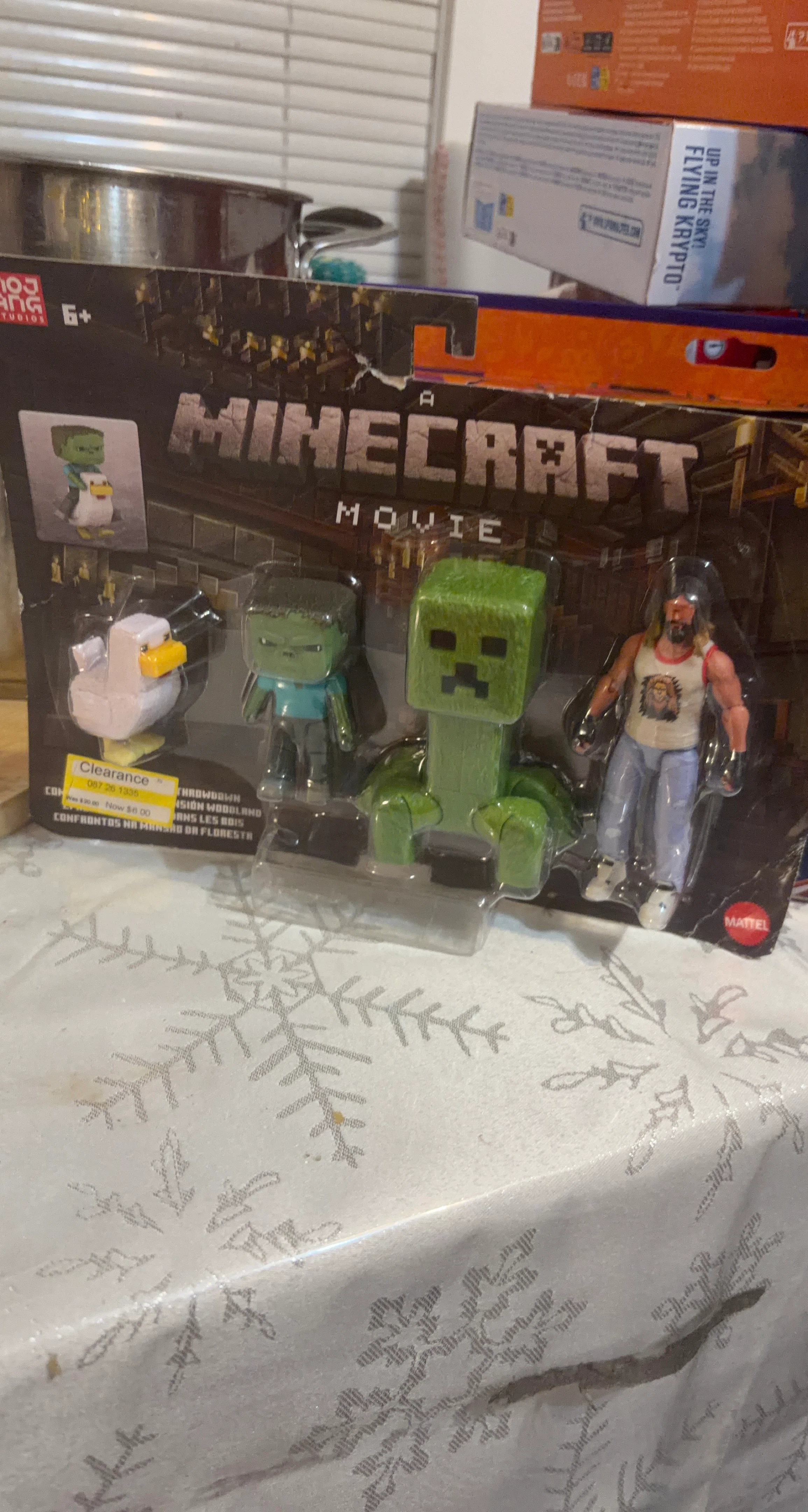 Minecraft Movie Action Figure Set
