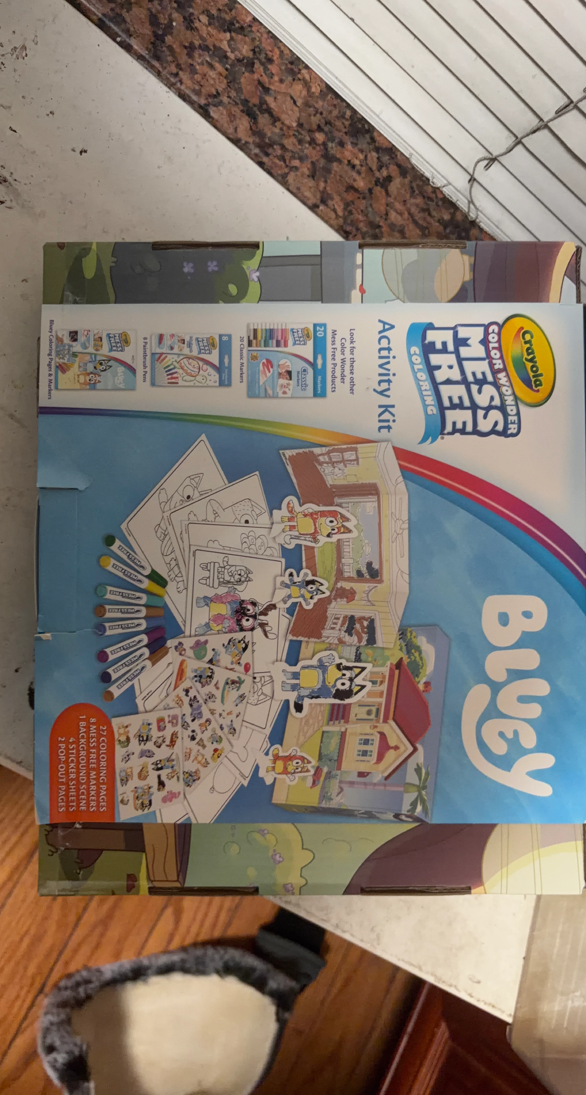 Crayola Color Wonder Bluey Activity Kit