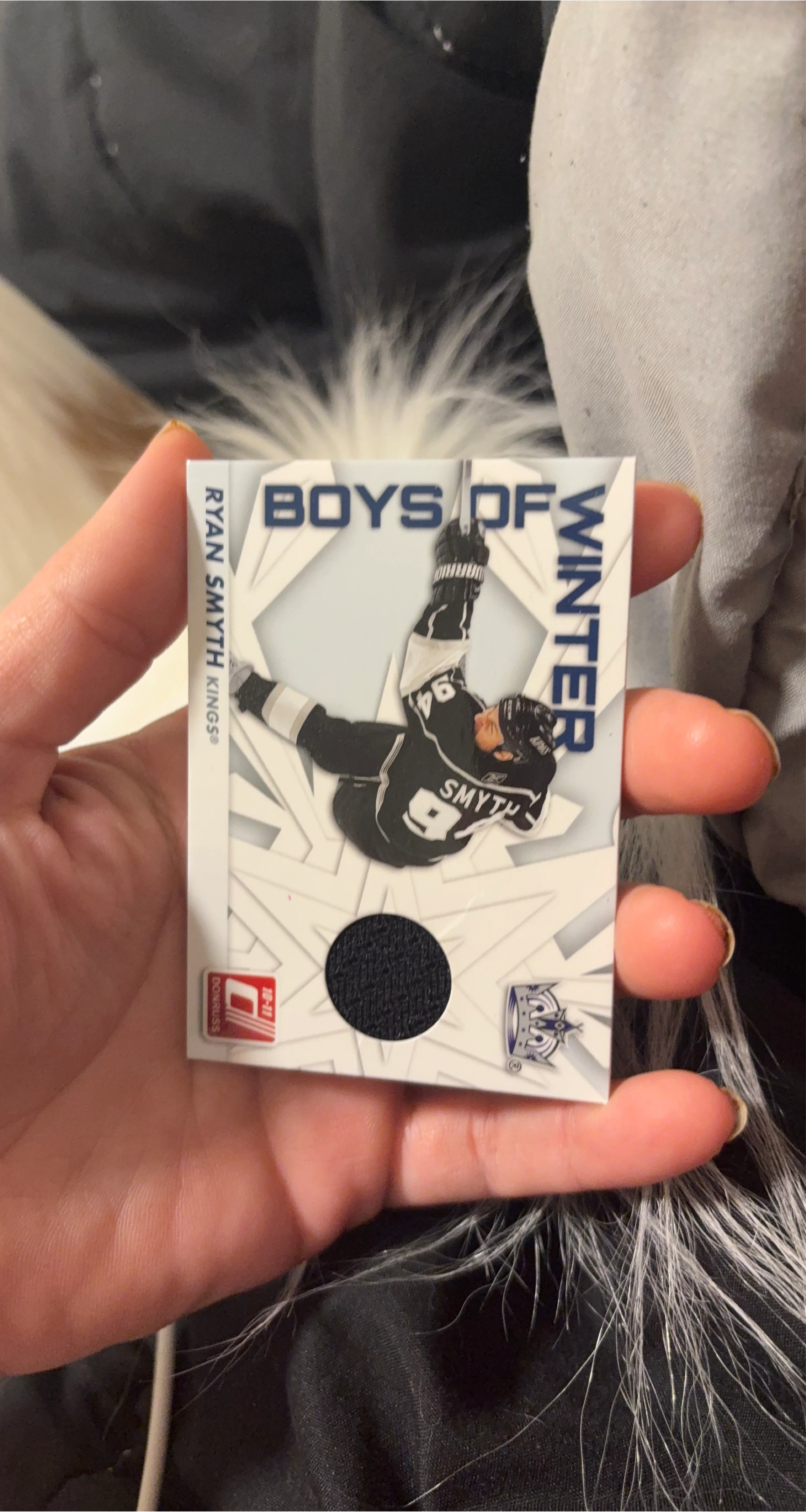 2010-11 Donruss Ryan Smyth Boys of Winter Jersey Card