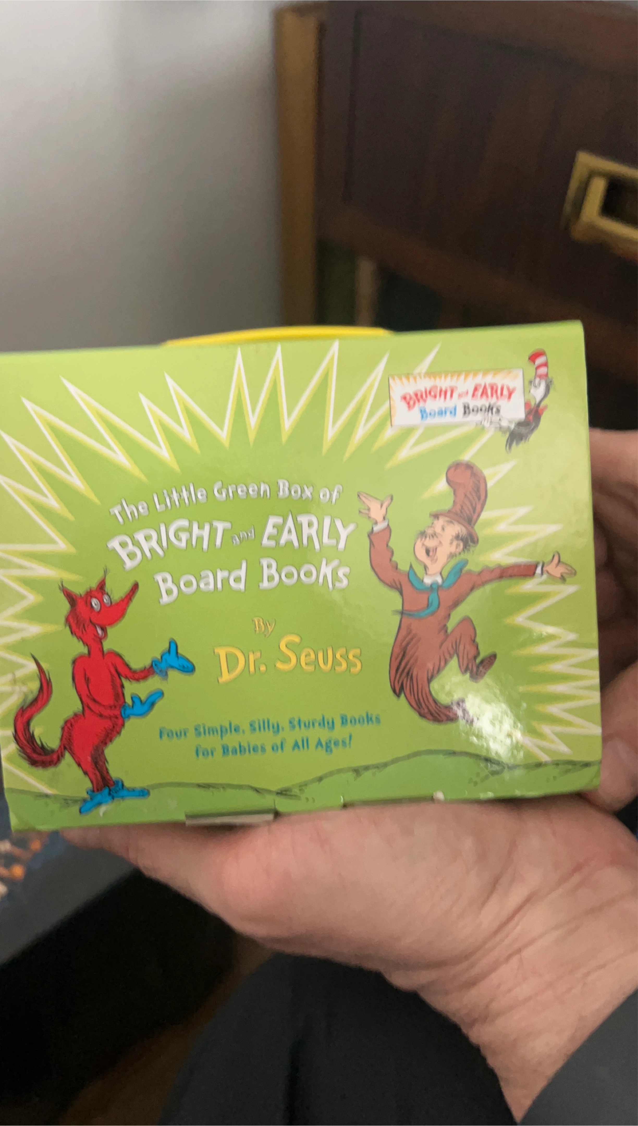 Dr. Seuss The Little Green Box of Bright and Early Board Books