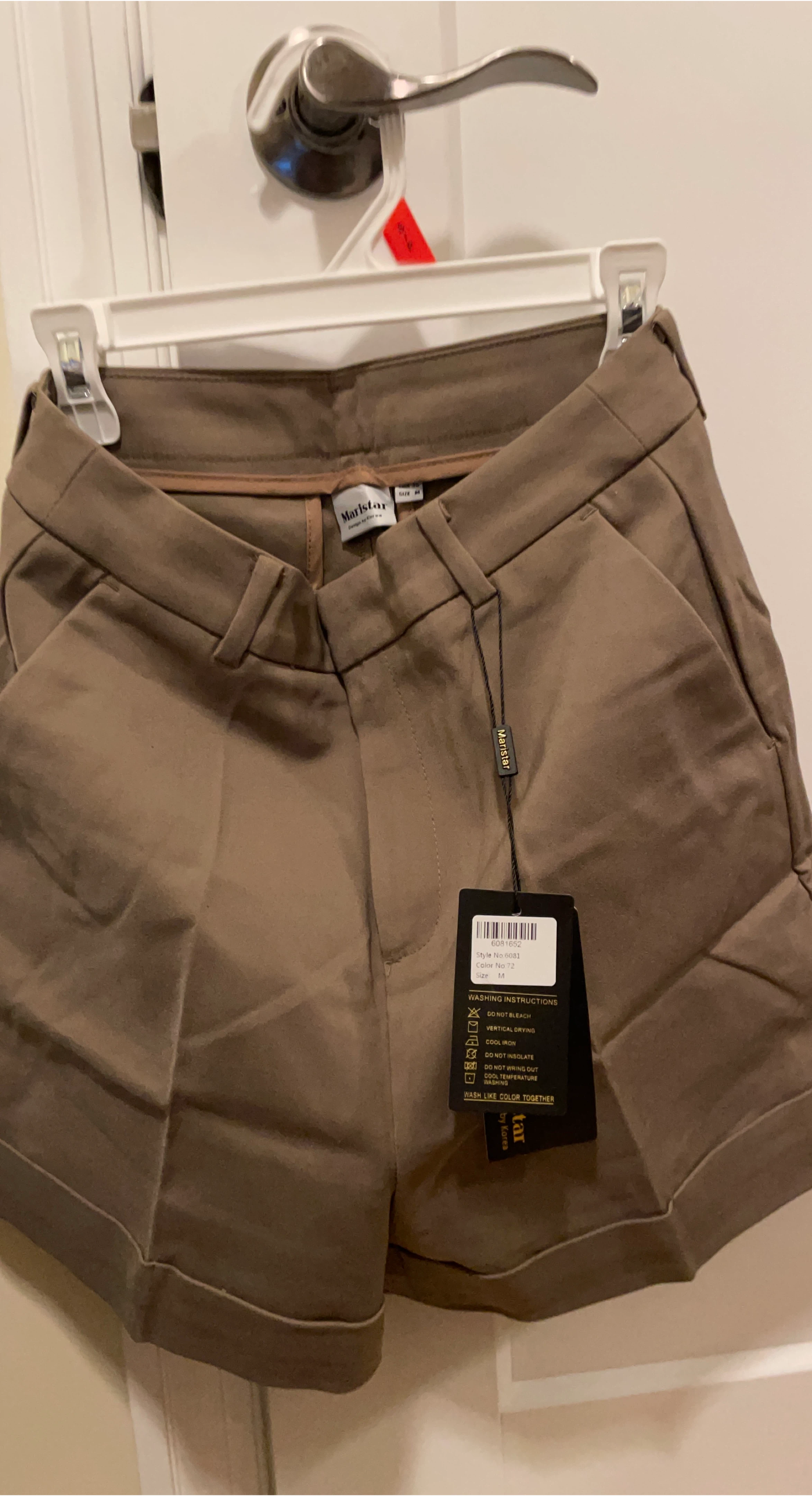 Maristar Women's Shorts - Size M - Taupe