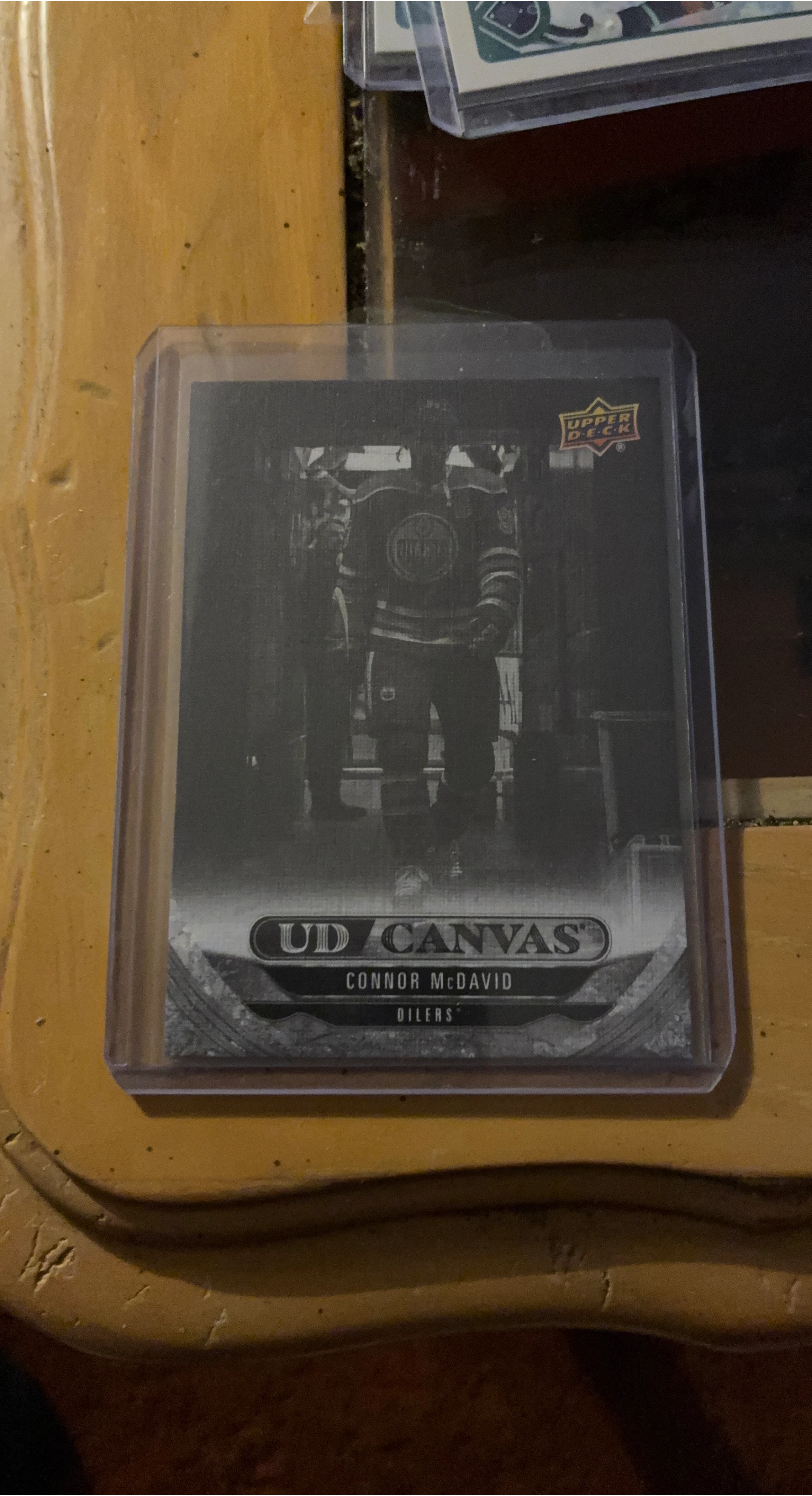 Upper Deck UD Canvas Connor McDavid Hockey Card