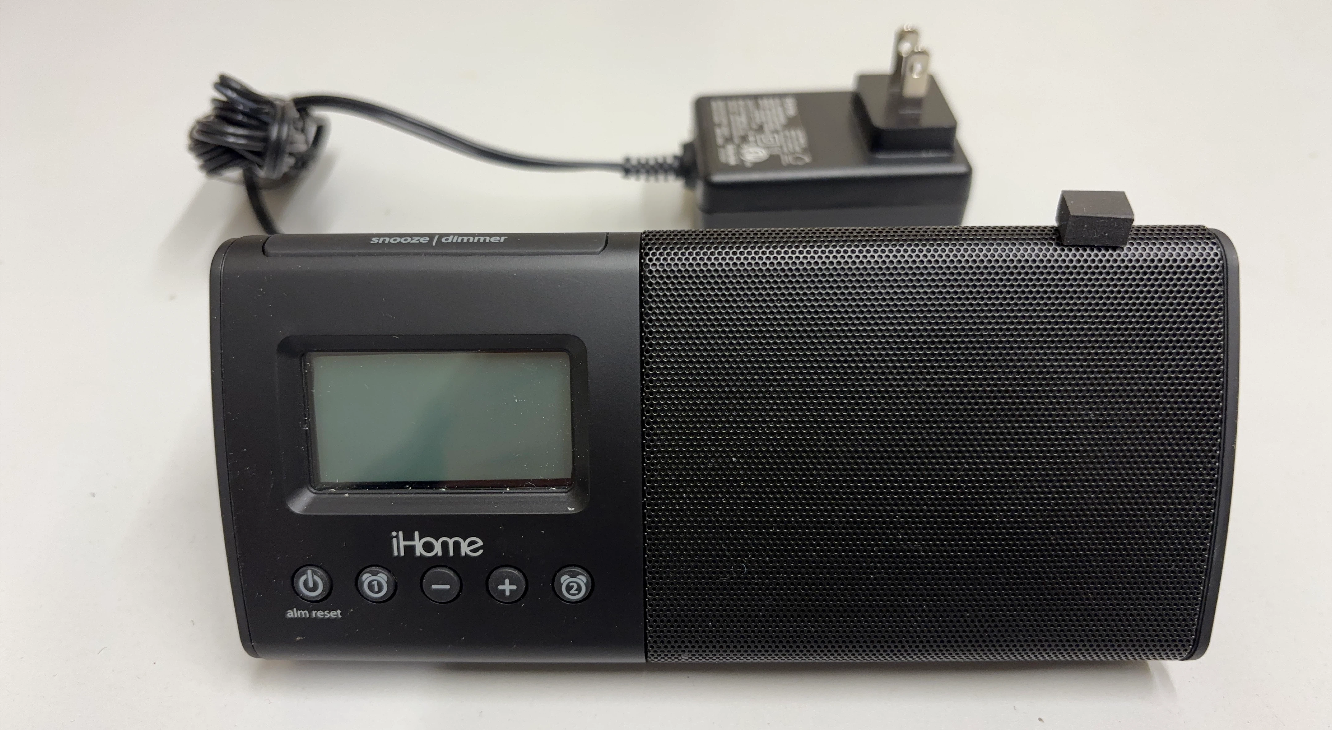 iHome Alarm Clock Radio with Snooze and Dimmer