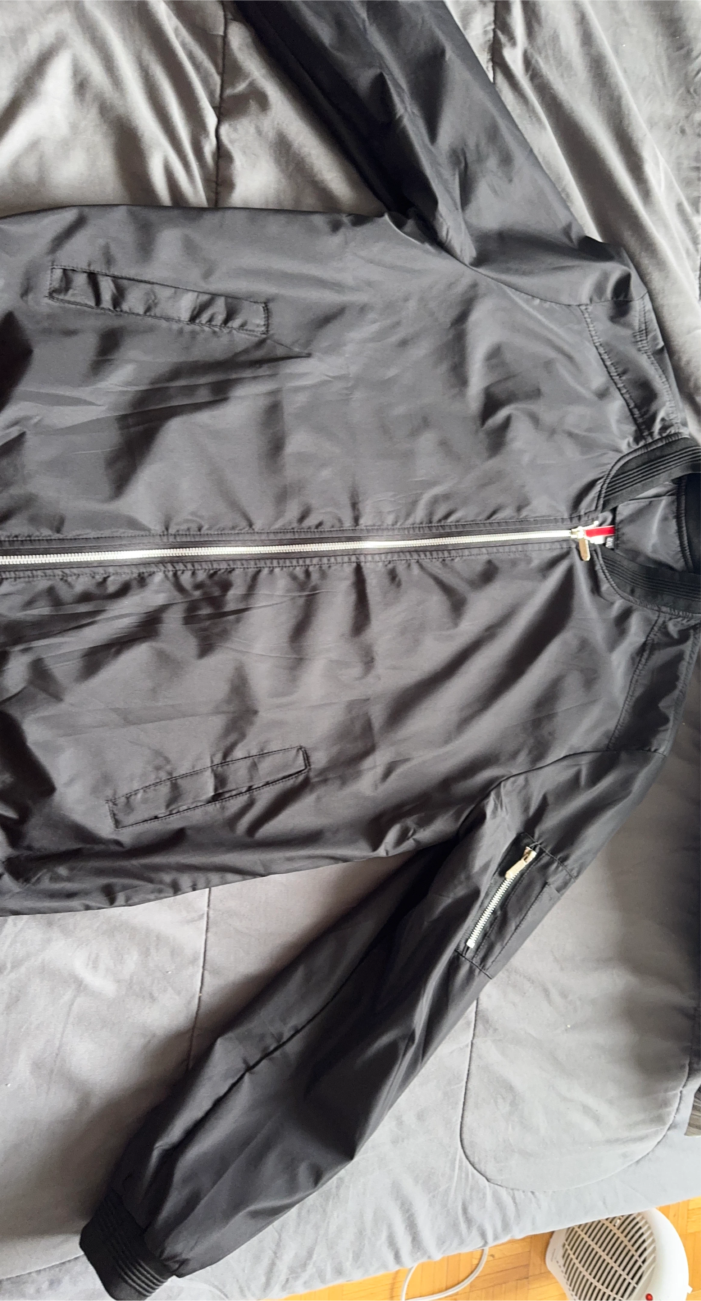 Black Bomber Jacket