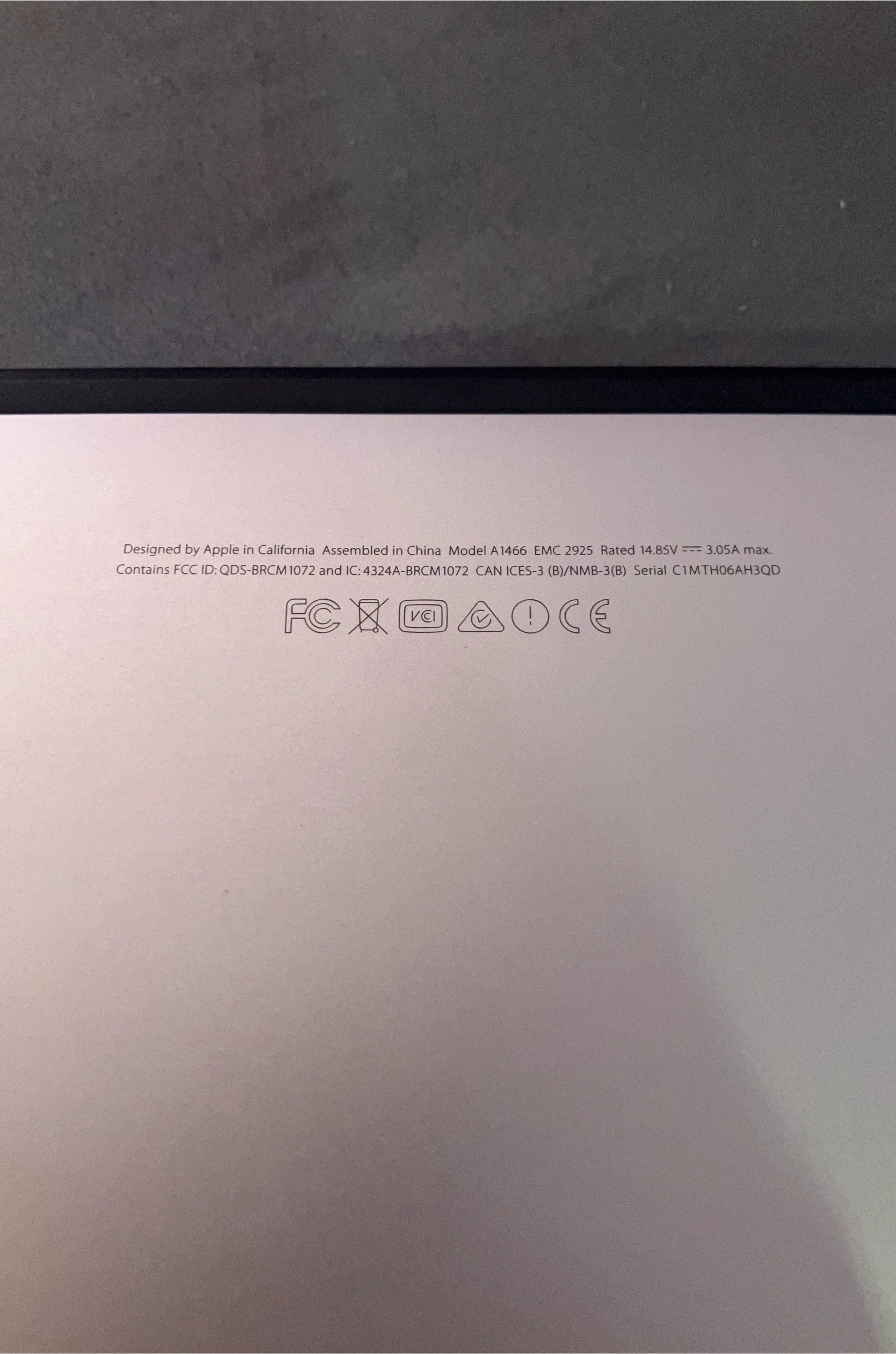 Apple MacBook Air A1466 Laptop - photo 4