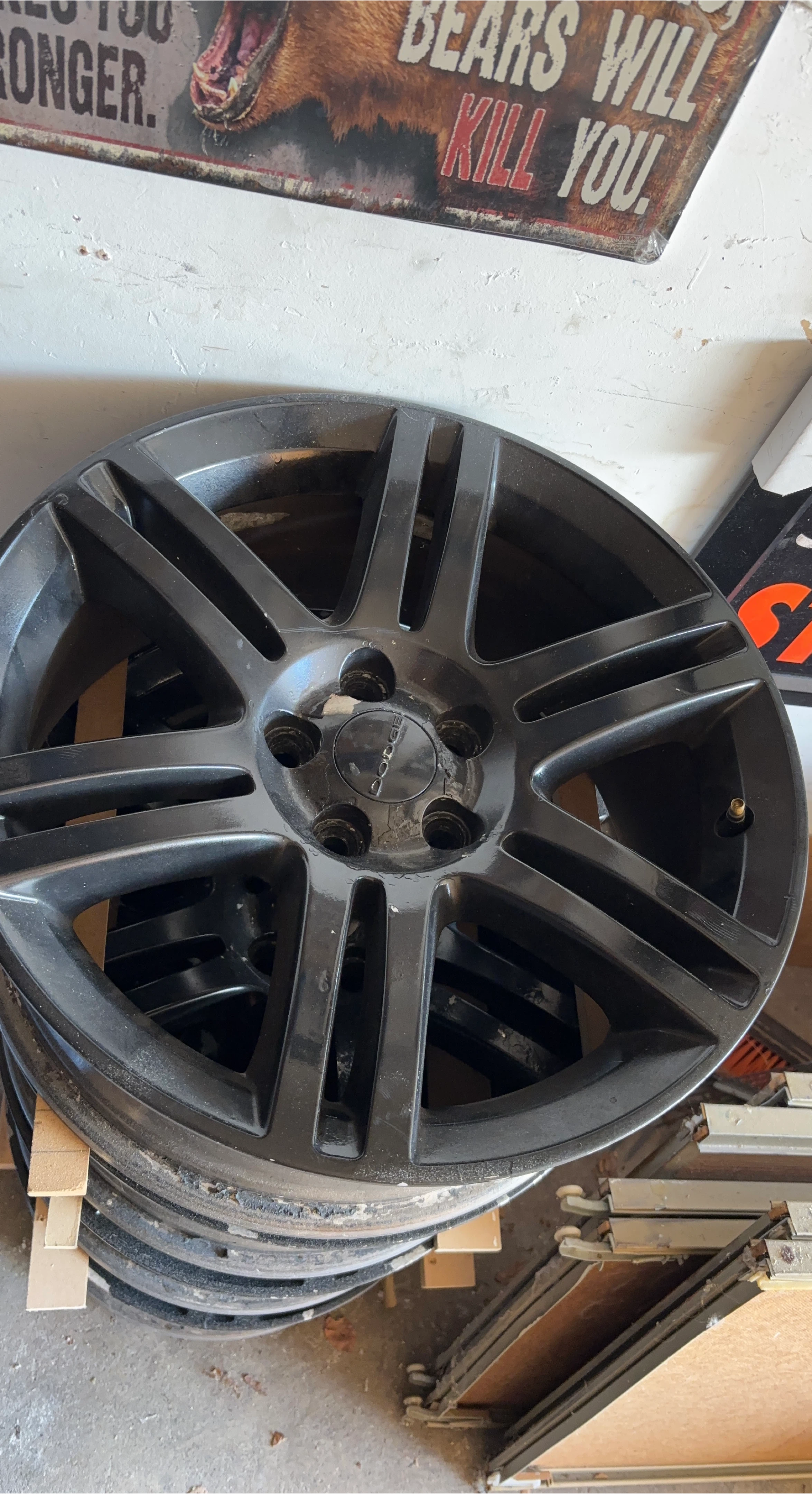 Set of 4 Dodge Rims