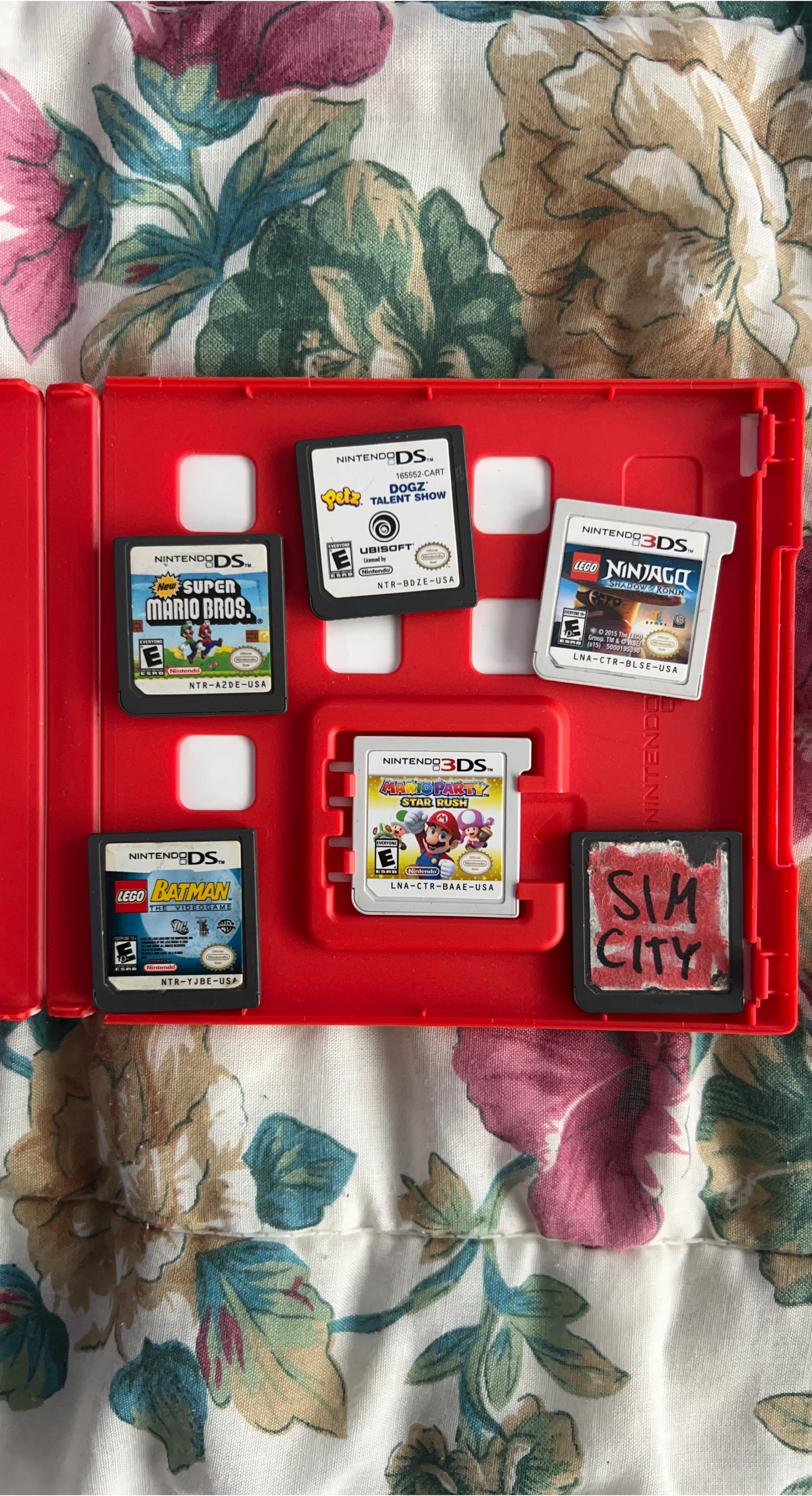 Nintendo DS/3DS Game Lot - Mario, LEGO, Sim City & More