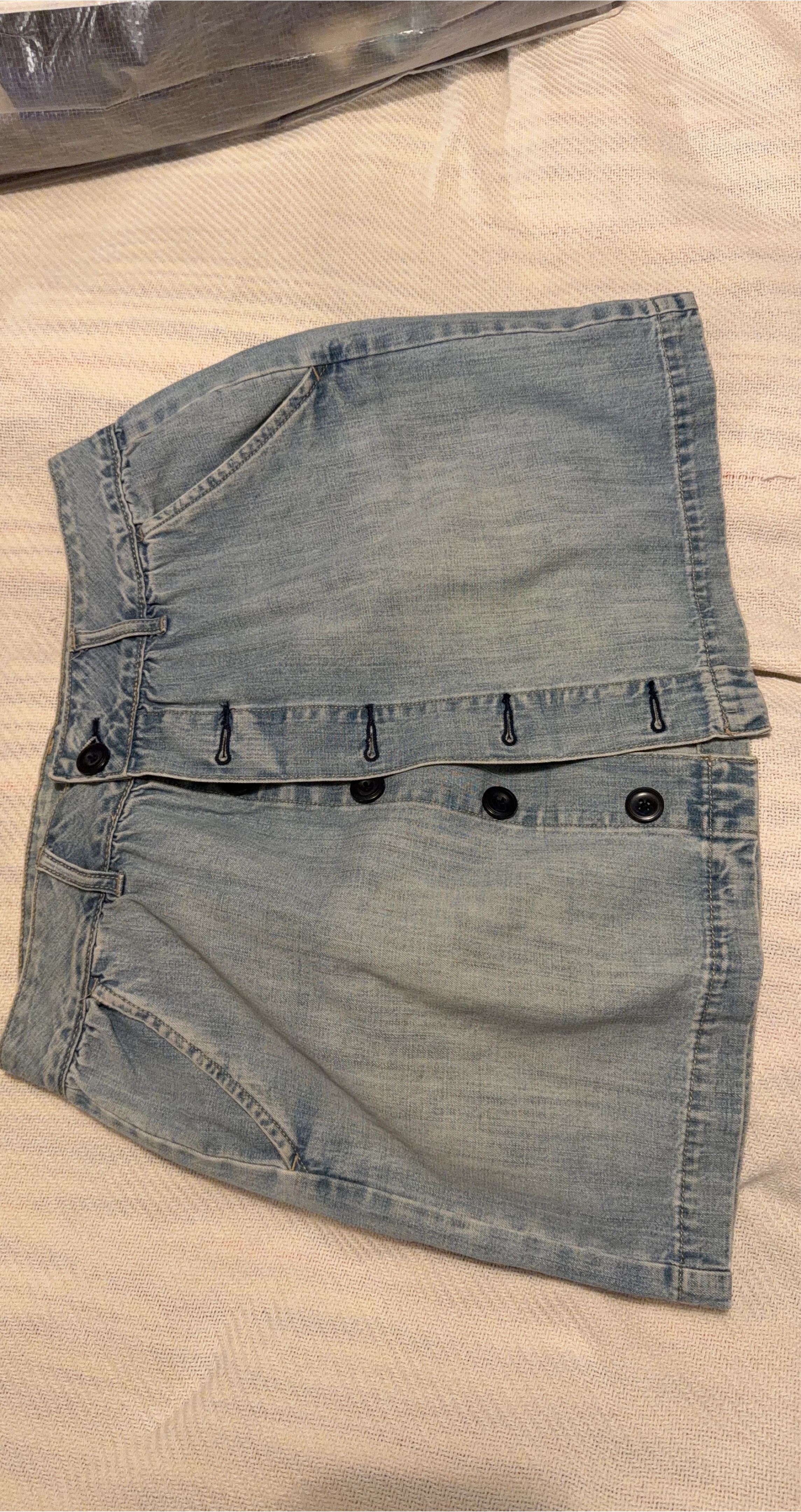 Old Navy Ultra Blue Denim Skirt Size 10