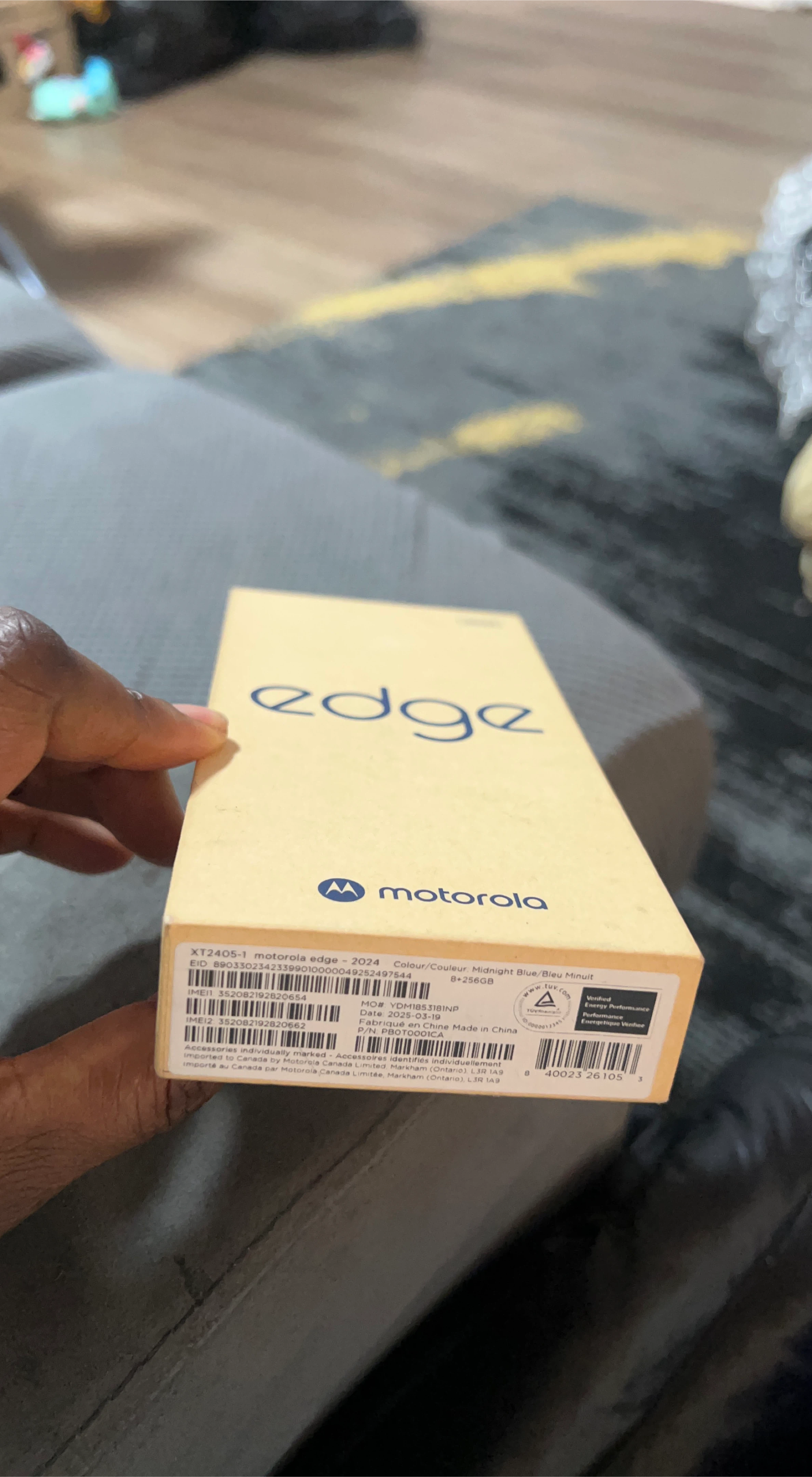 Motorola Edge 2024 Midnight Blue Smartphone