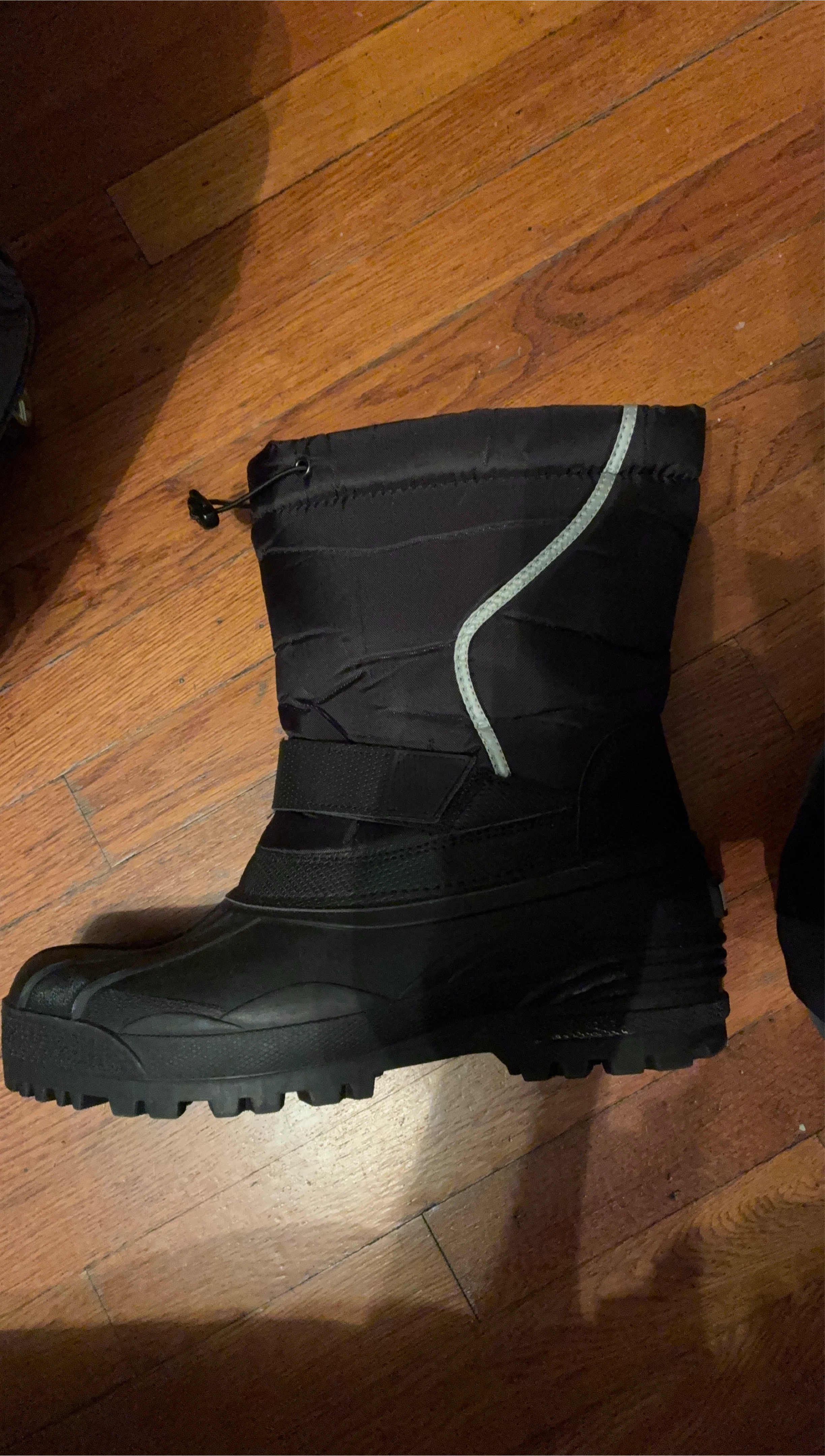 Black Snow Boots