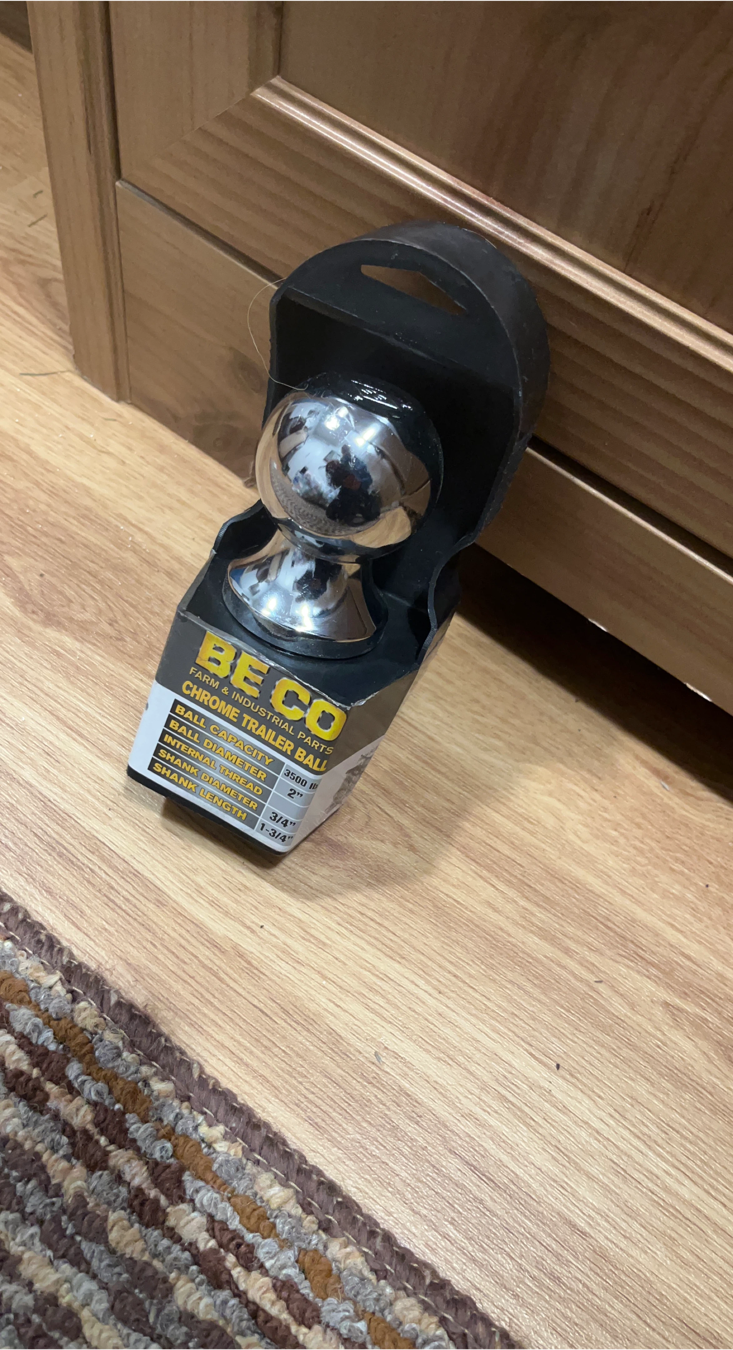 BECO Chrome Trailer Ball 2" Ball Diameter