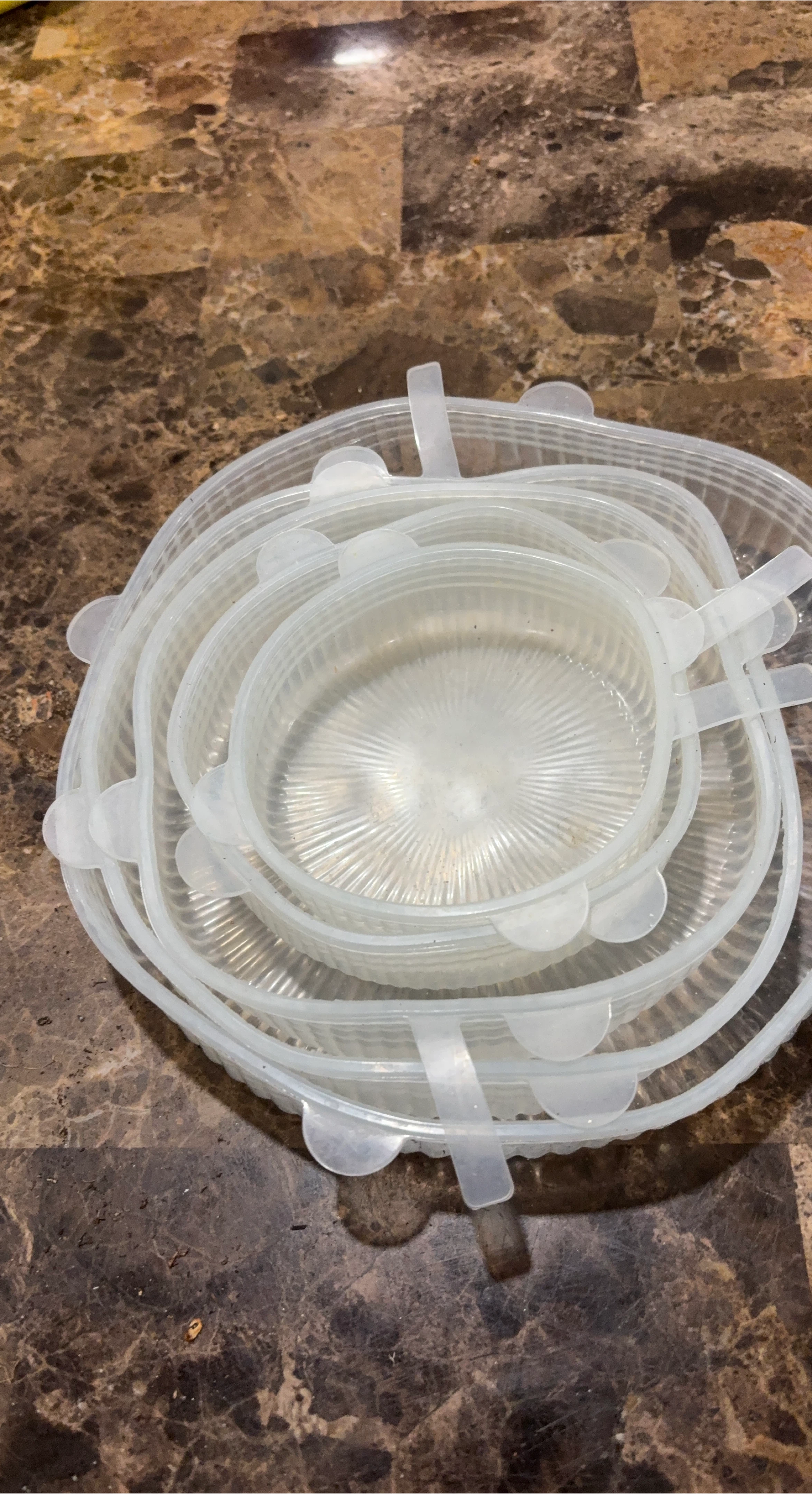 Set of Silicone Stretch Lids