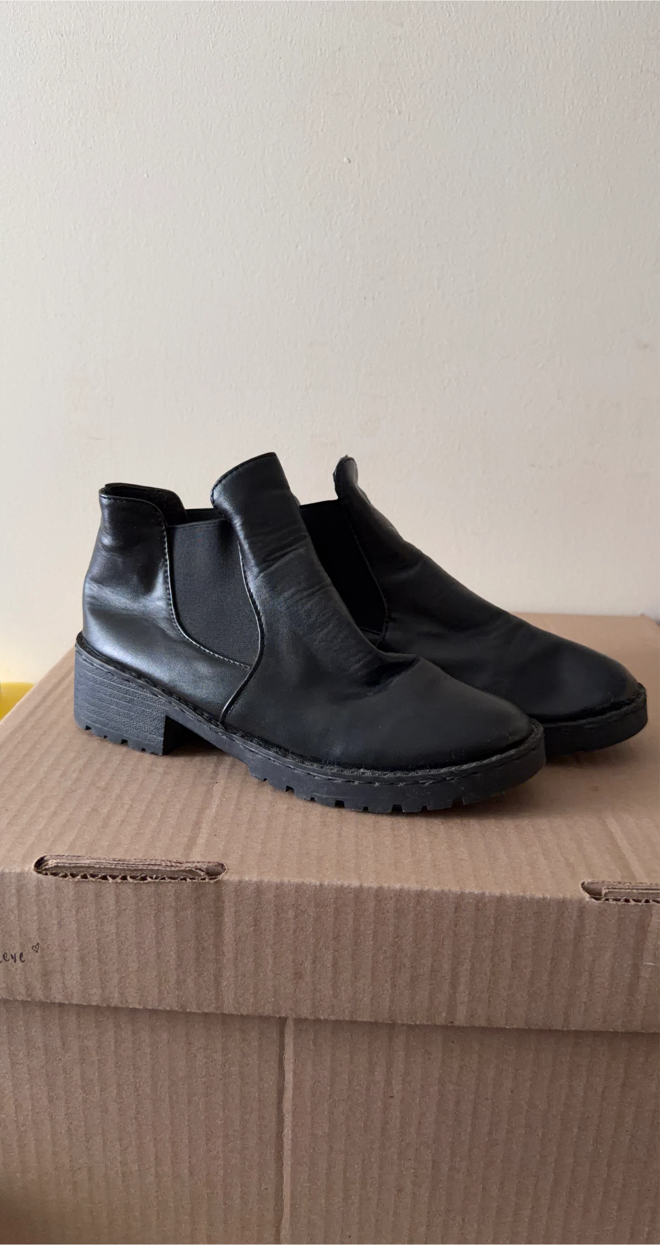 Black Chelsea Boots