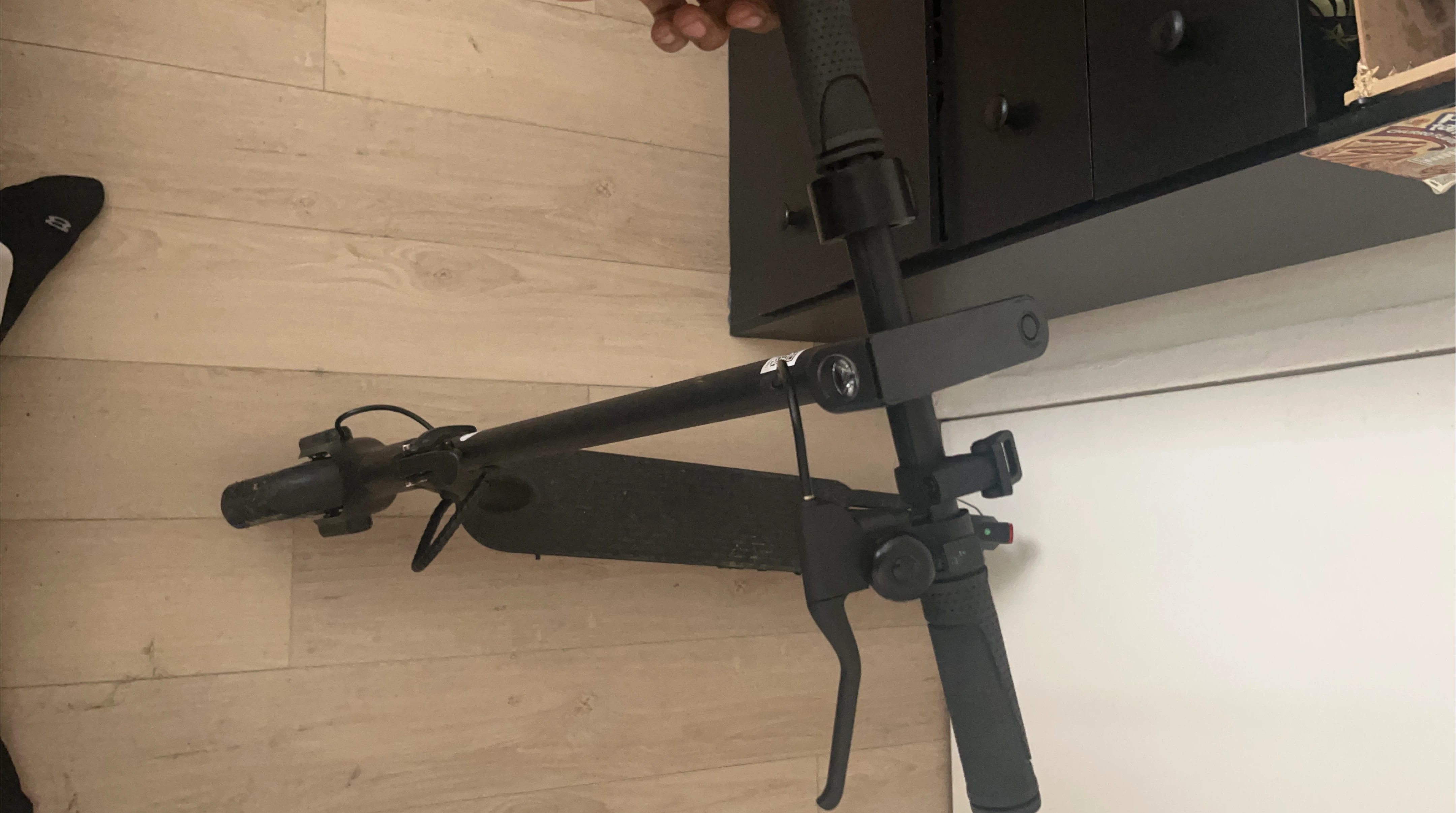 Black Electric Scooter