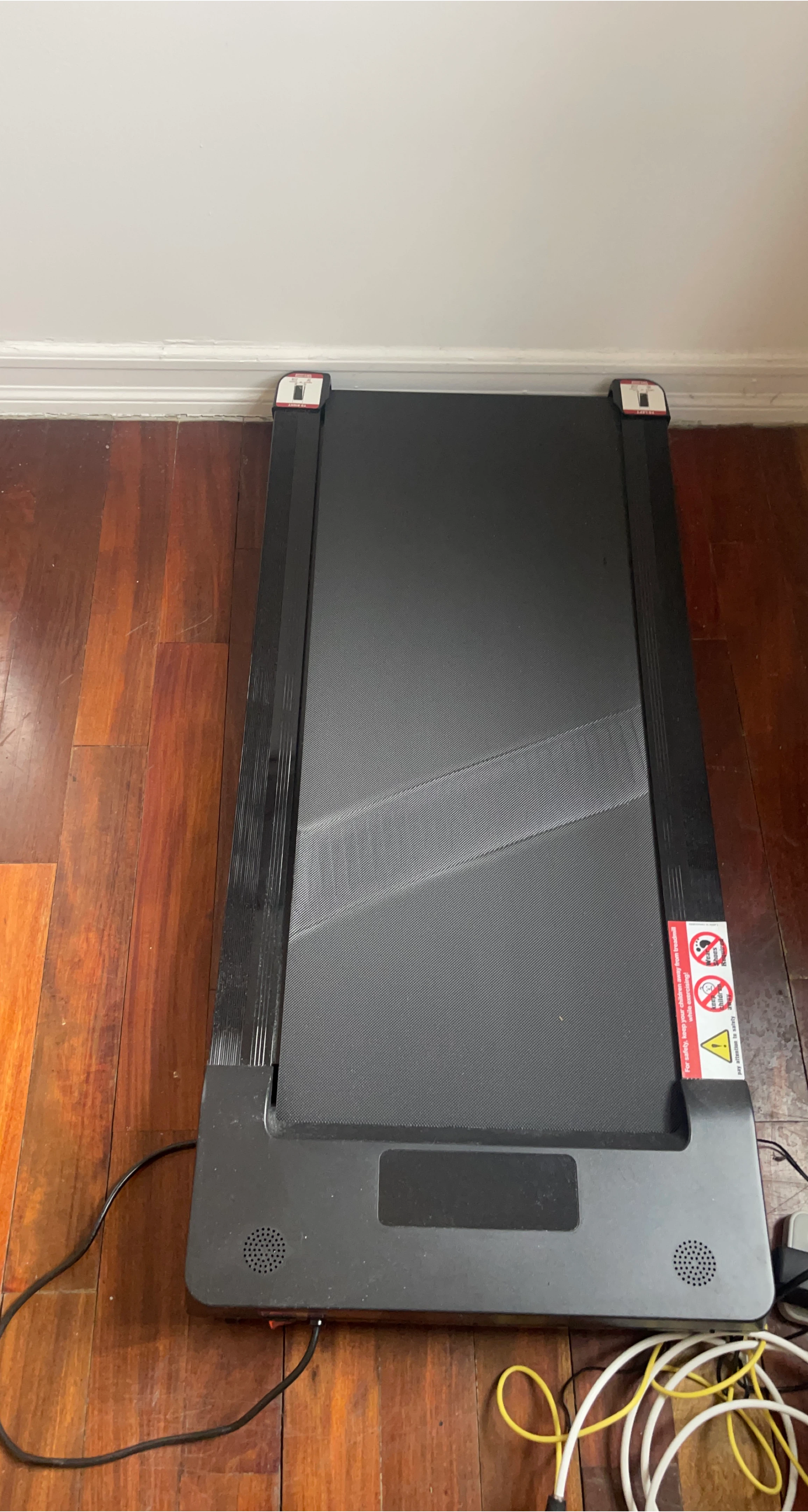 Black Folding Treadmill