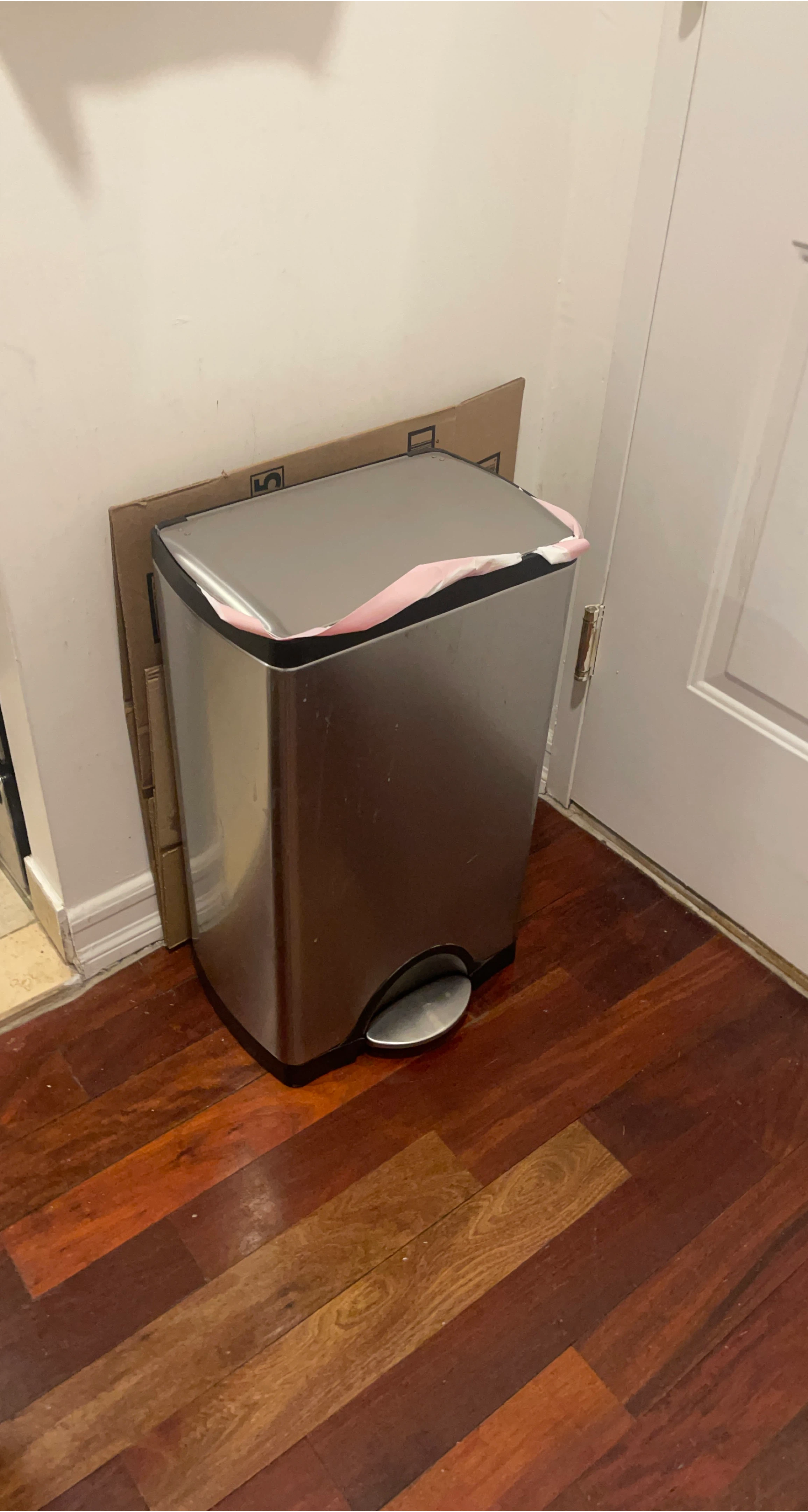 Stainless Steel Step Trash Can