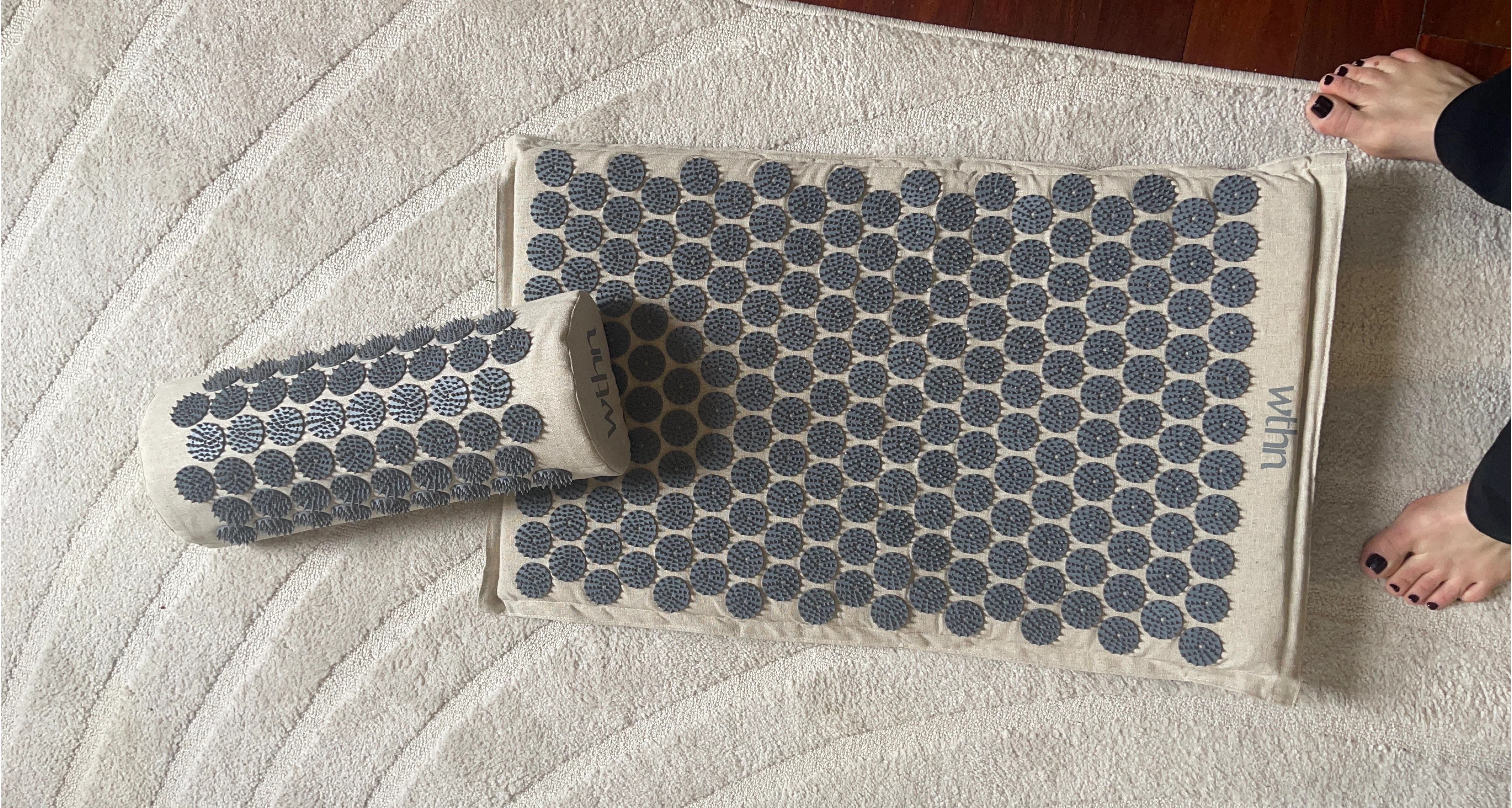 WTHN Acupressure Mat and Pillow Set