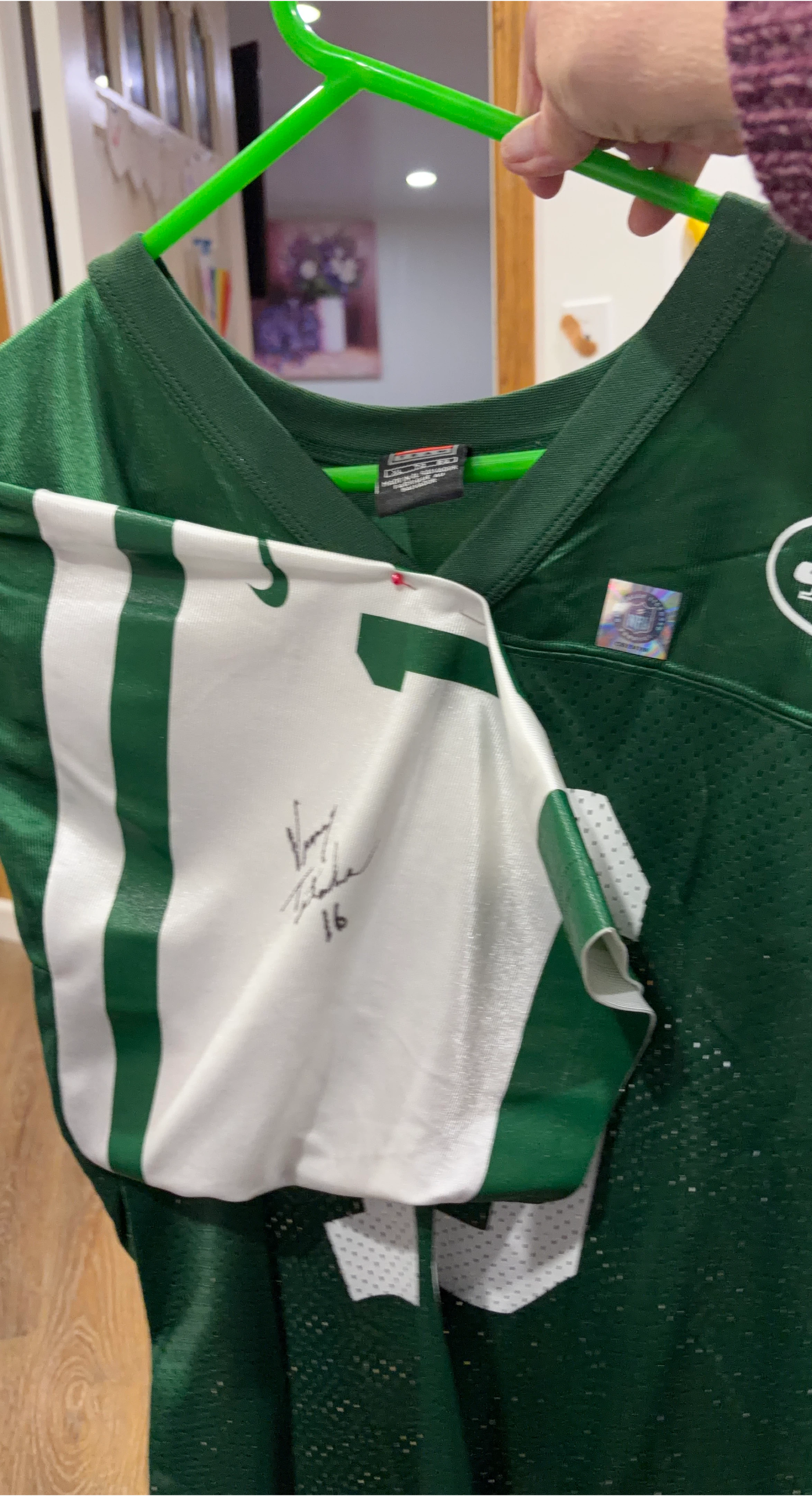 New York Jets Signed Jersey
