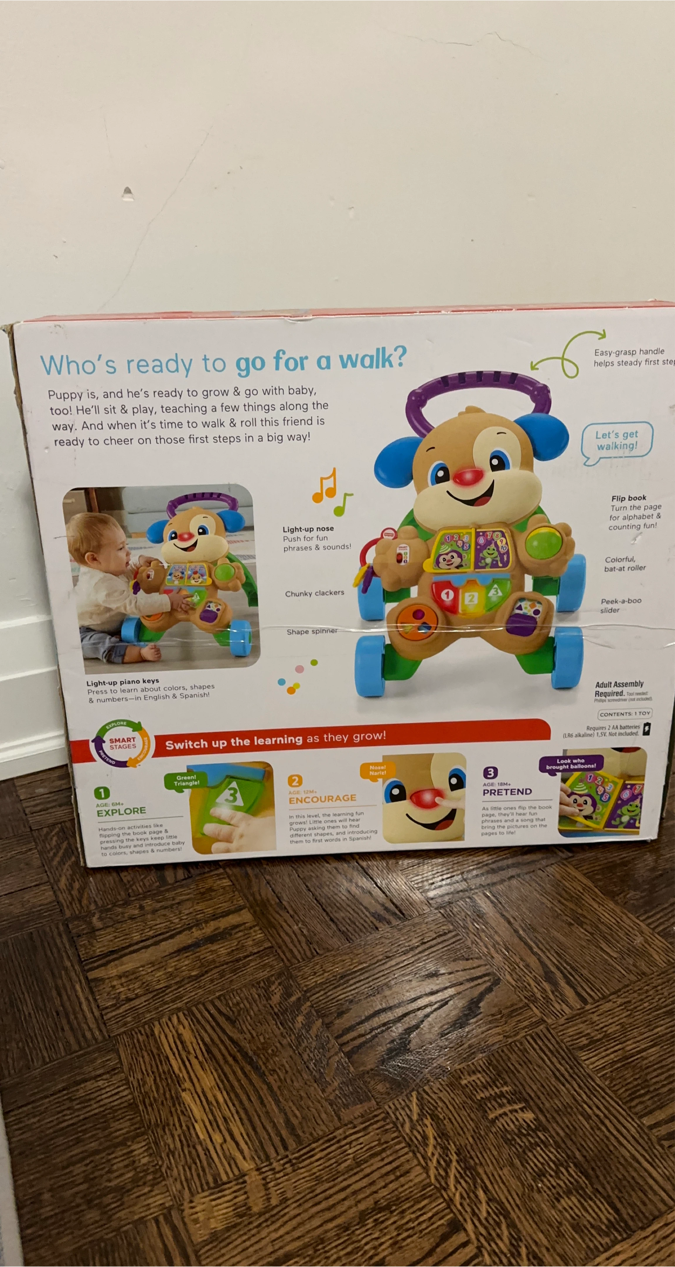 Fisher-Price Laugh & Learn Learn with Puppy Walker
