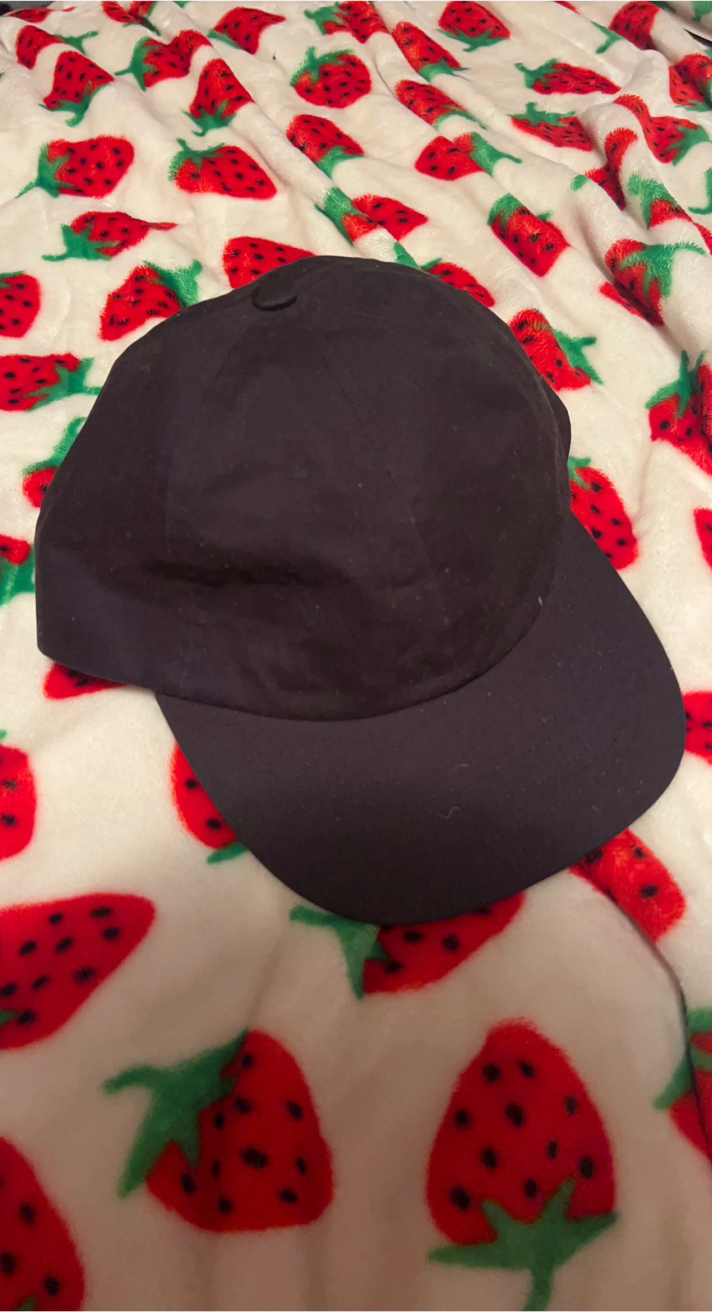 UNIQLO Black Cotton Twill Cap - One Size 56-62cm