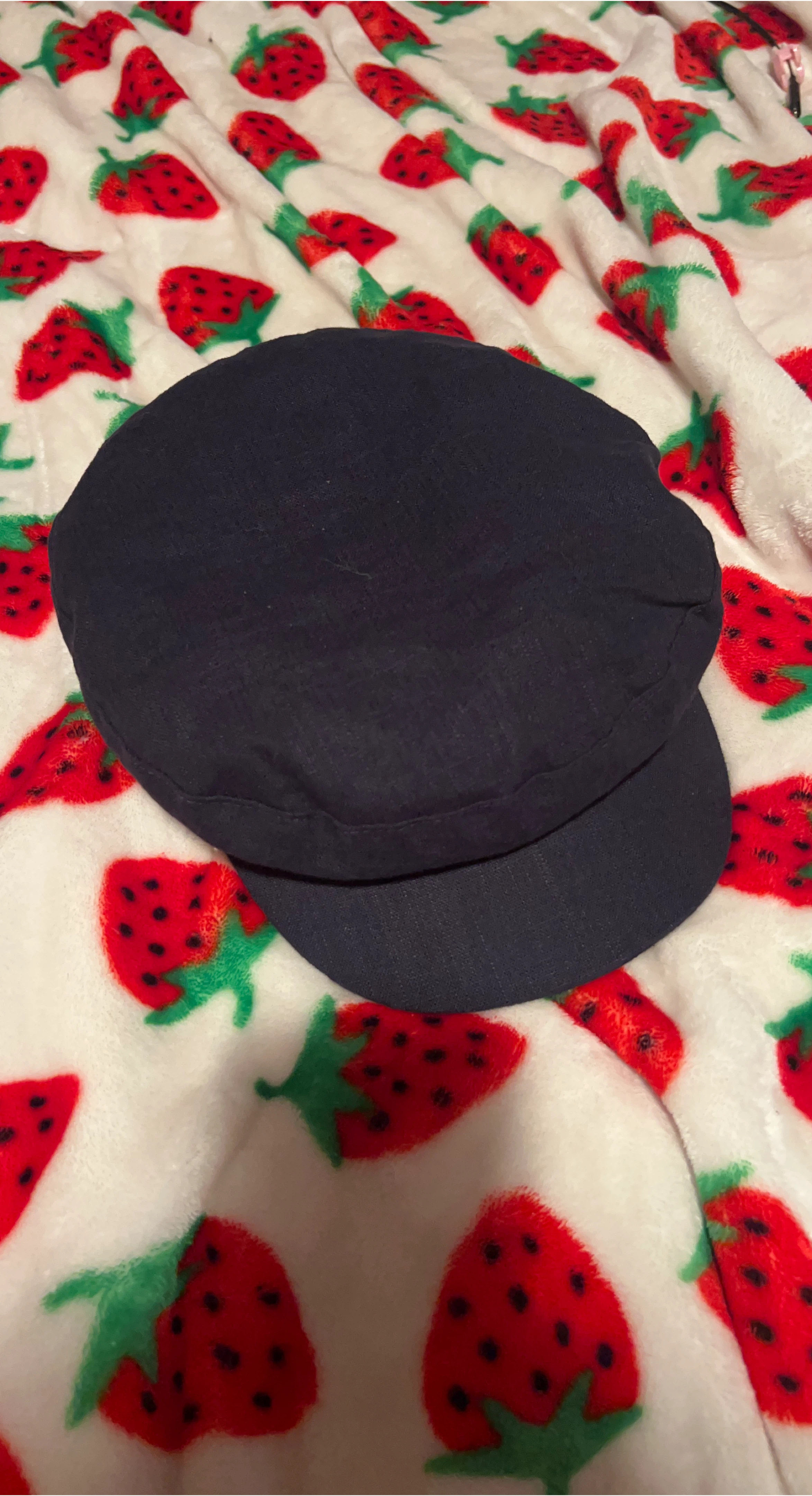 MNG Navy Blue Flat Cap - Size S