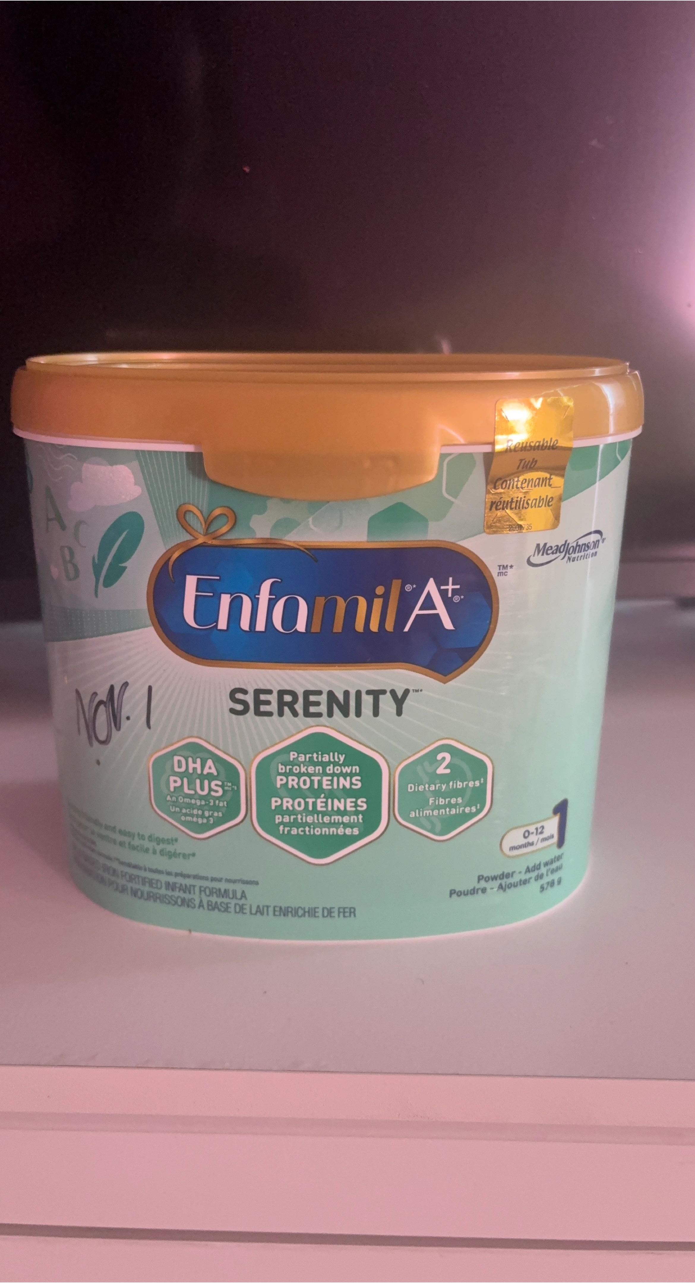 Enfamil A+ Serenity Infant Formula 578g