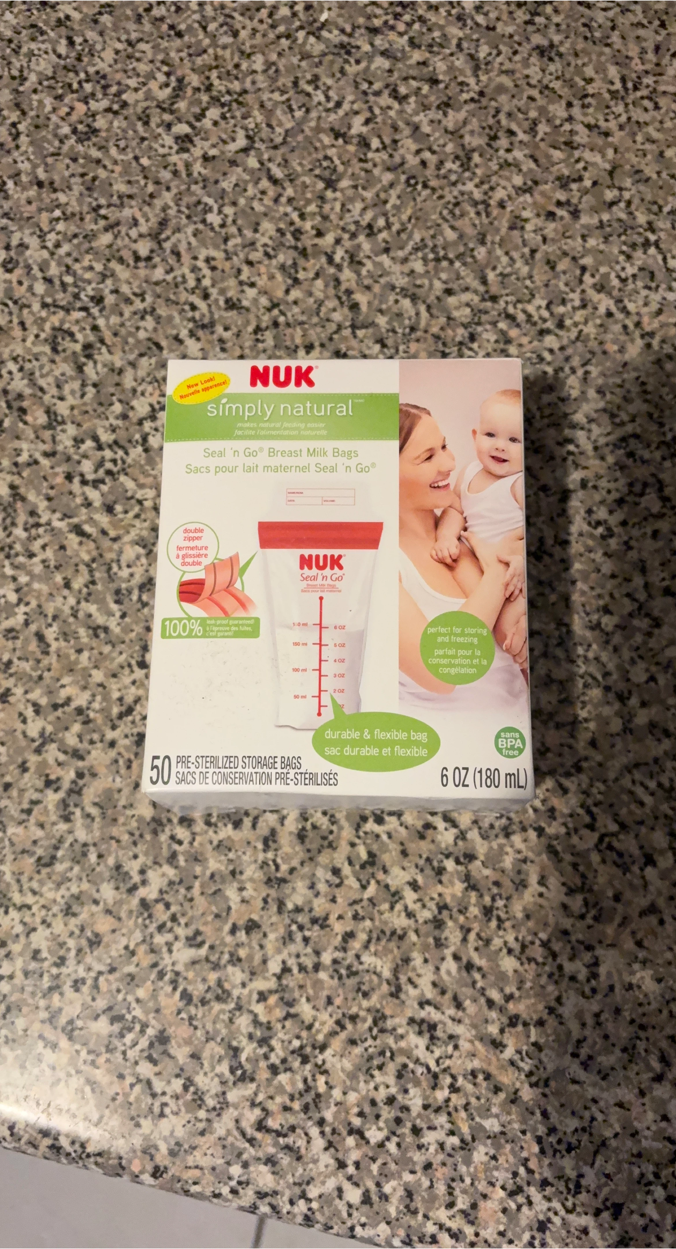 NUK Seal 'n Go Breast Milk Storage Bags