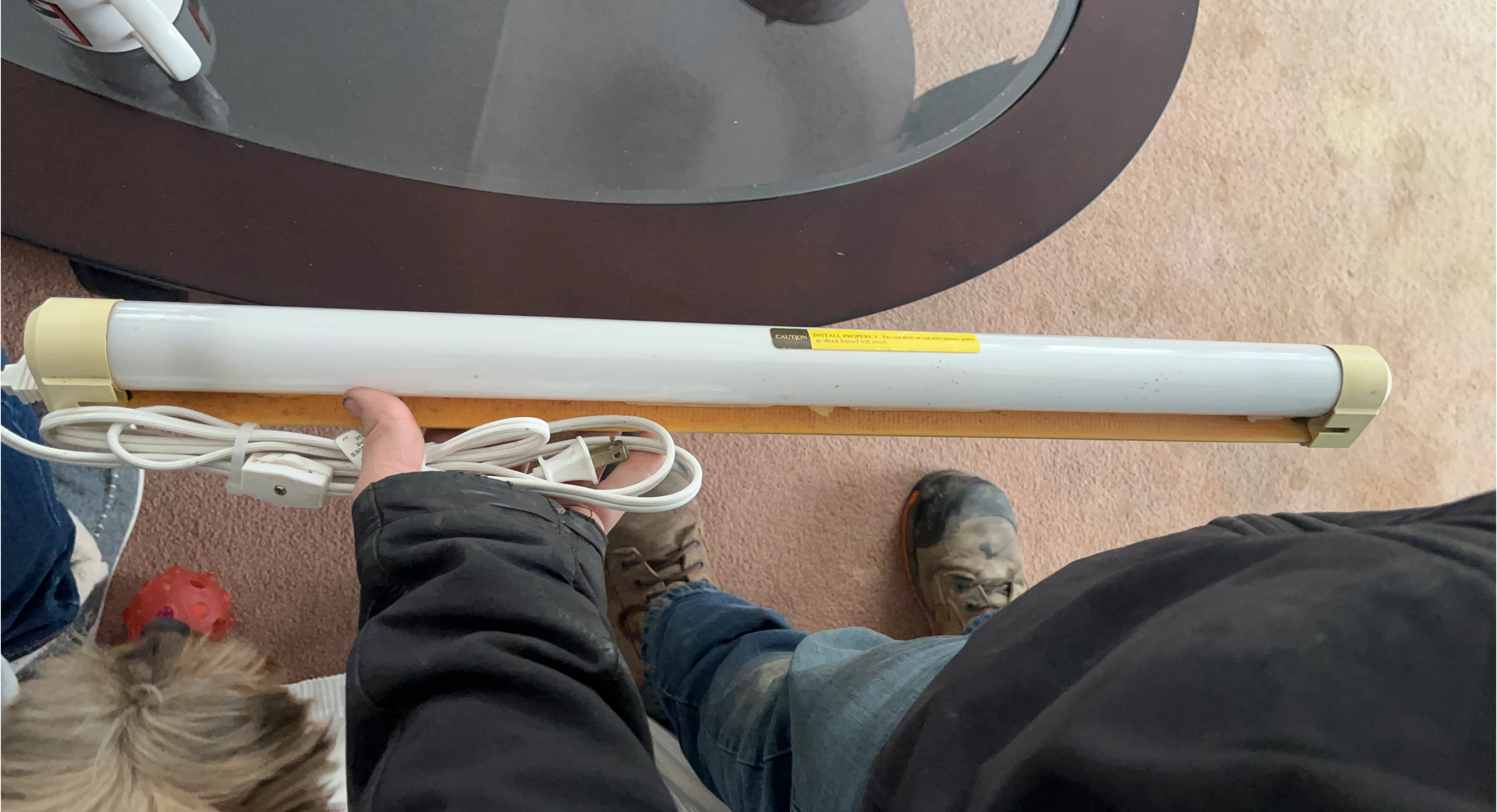Fluorescent Tube Light Fixture