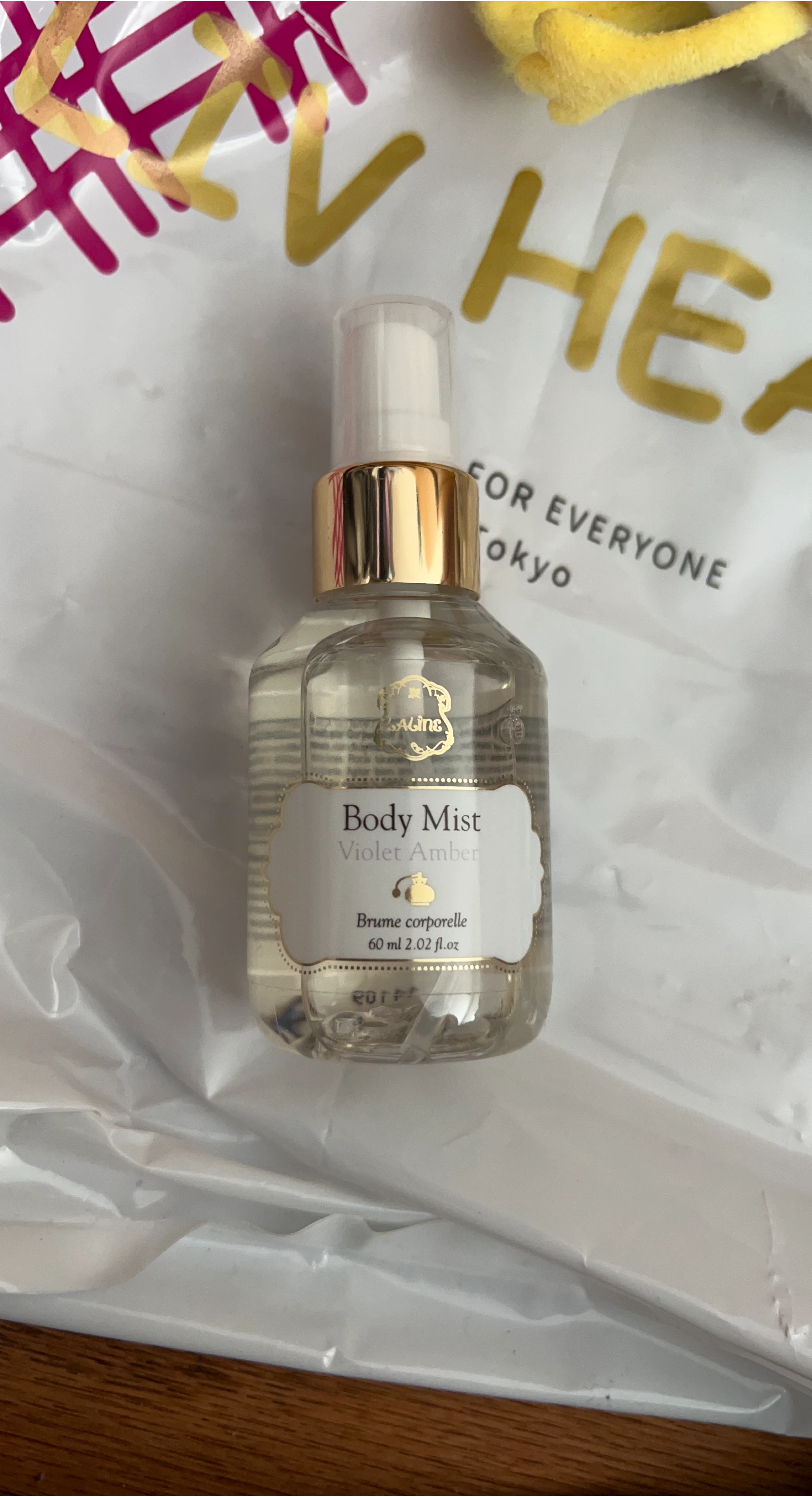 Aline Body Mist Violet Amber 60ml