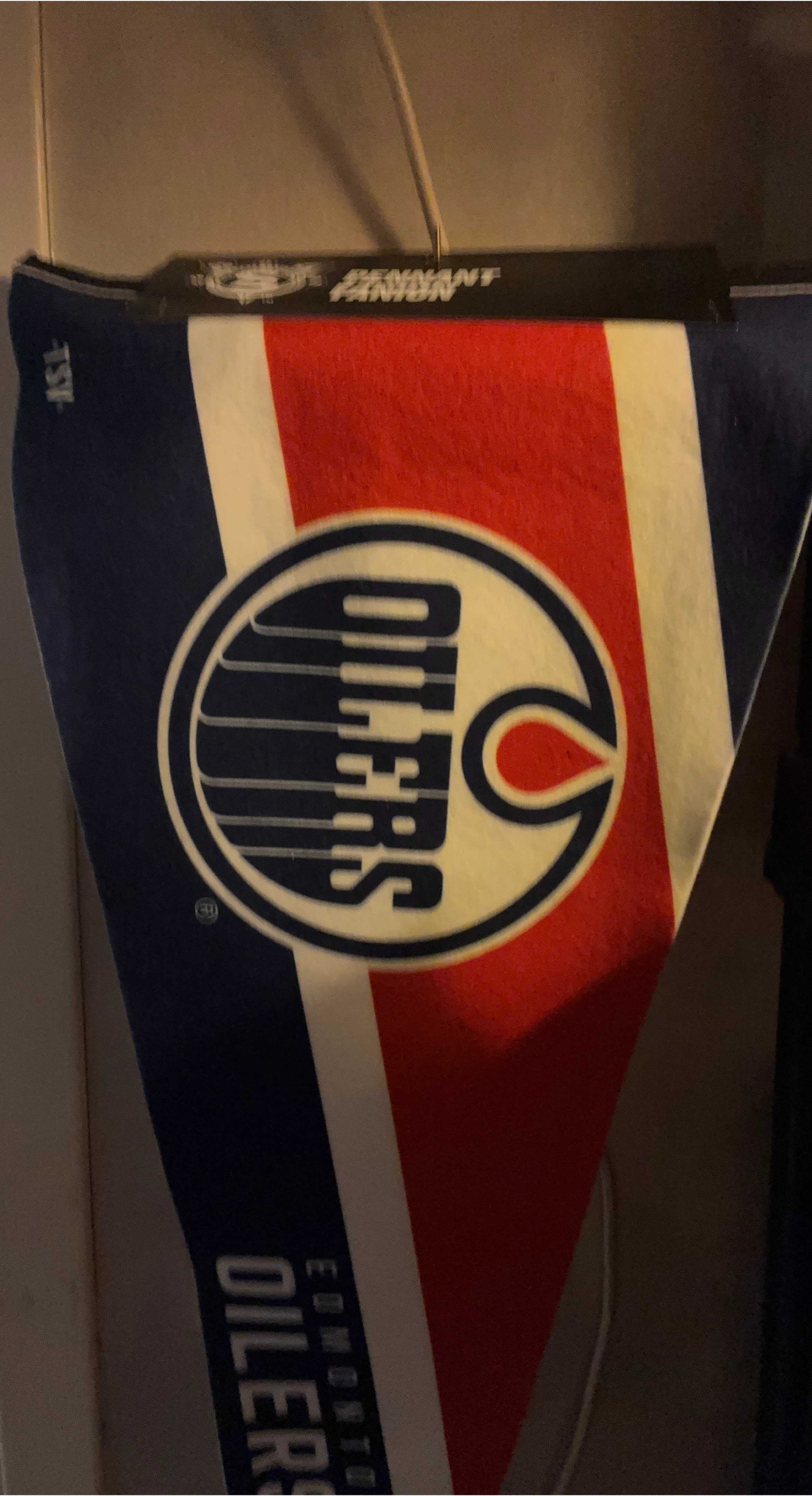 Edmonton Oilers Pennant Banner