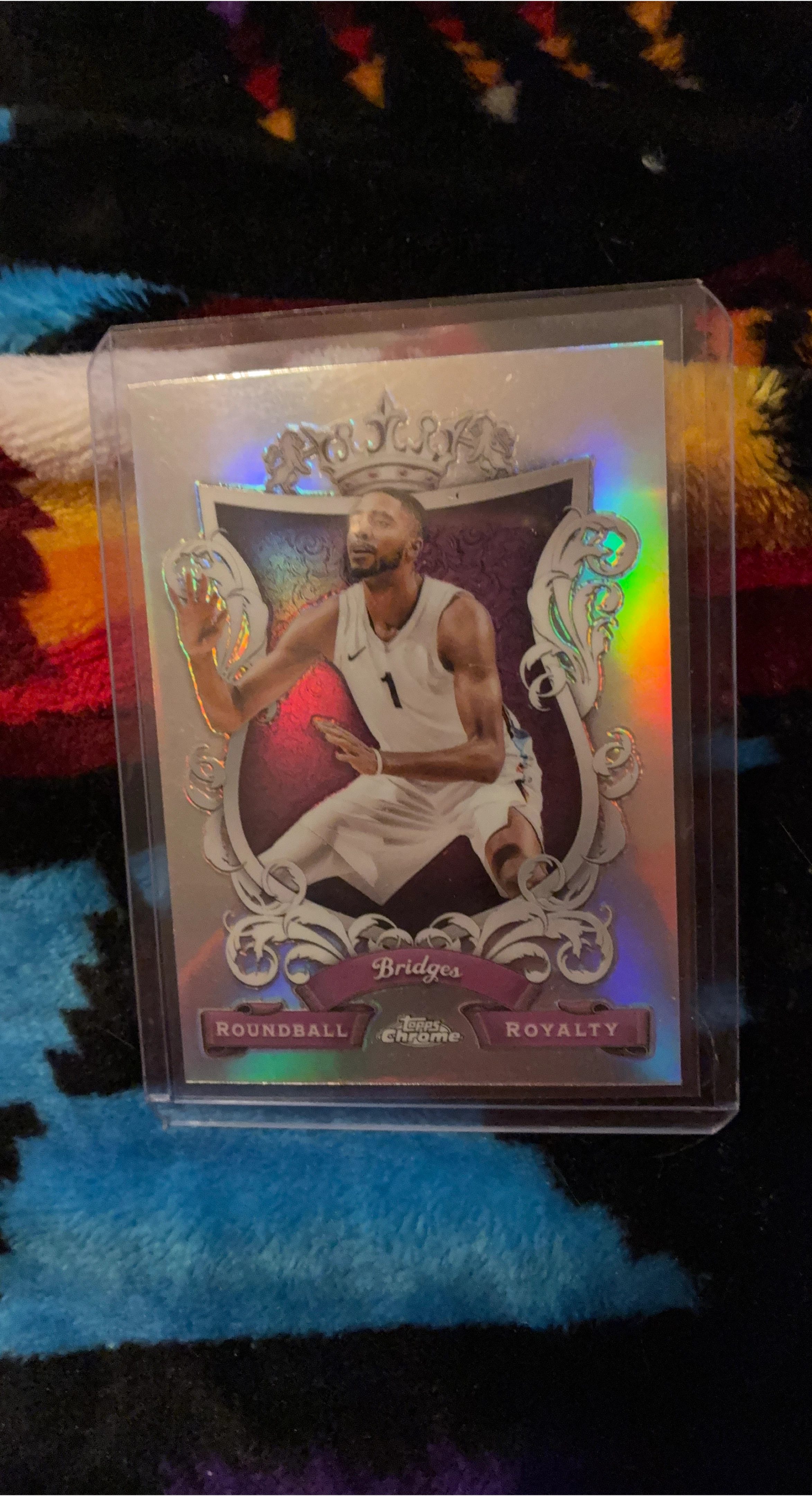 Topps Chrome Bridges Roundball Royalty Trading Card