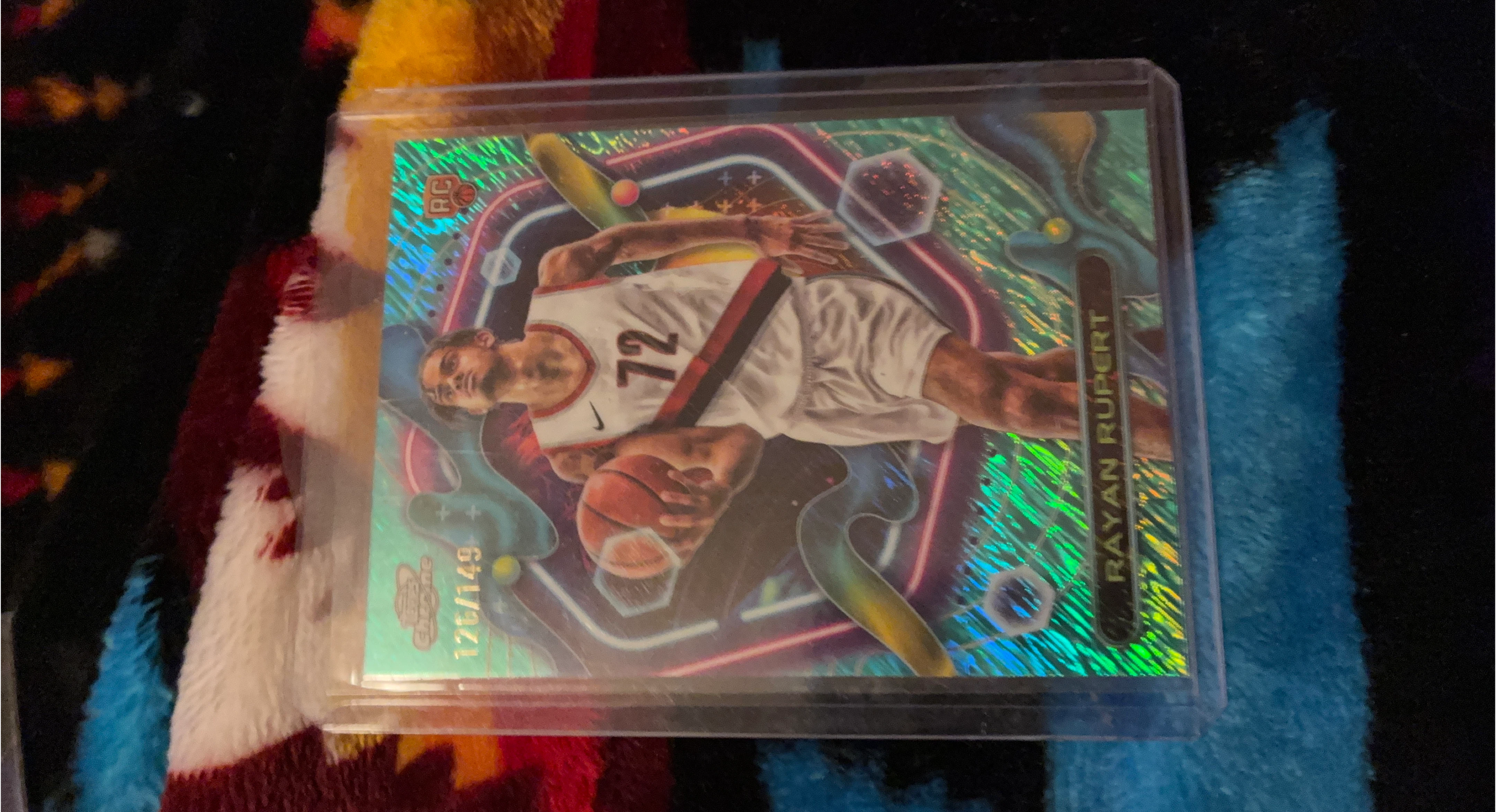 Rayan Rupert 126/149 Basketball Card
