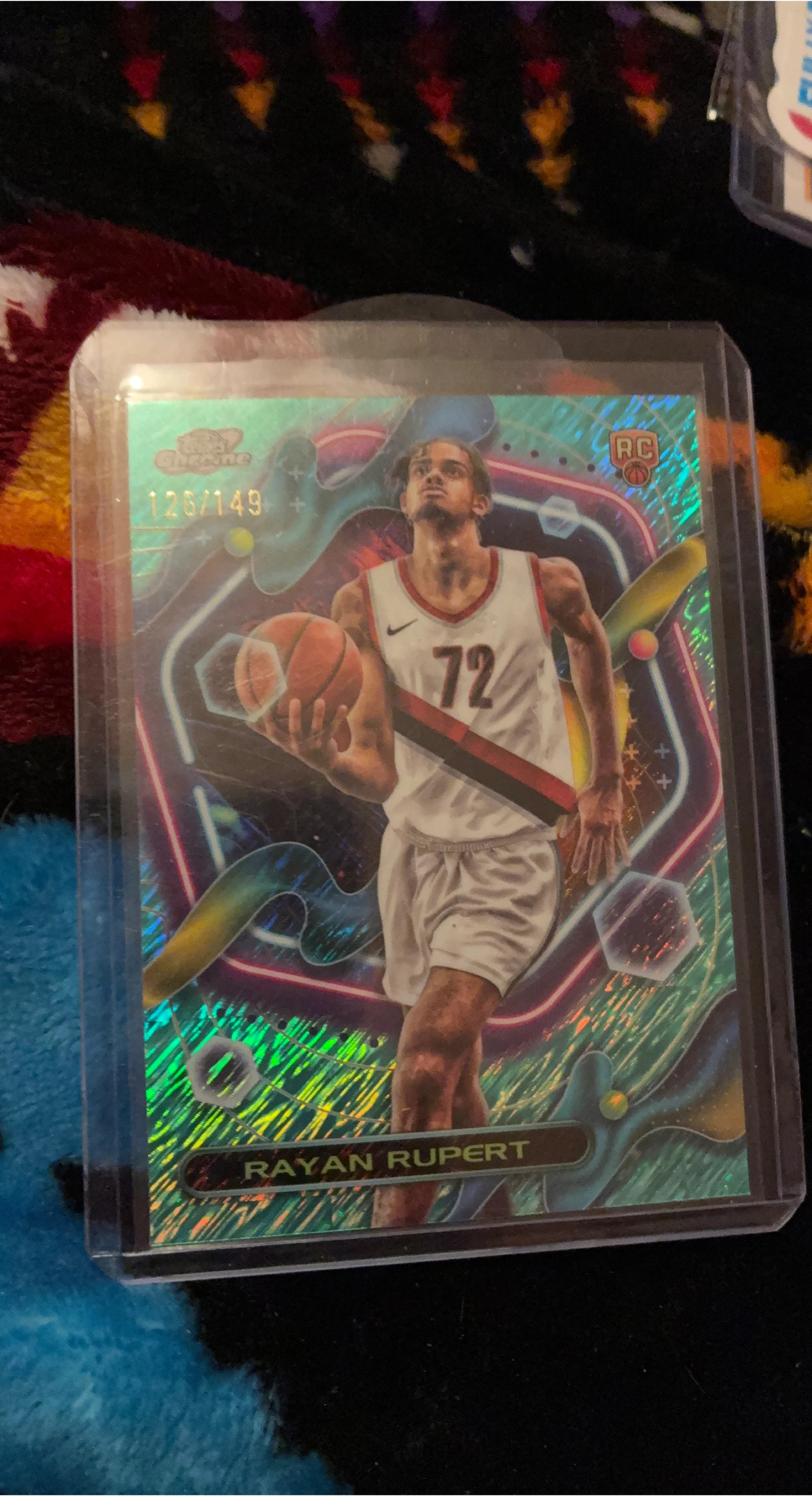 Rayan Rupert RC 126/149 Basketball Card