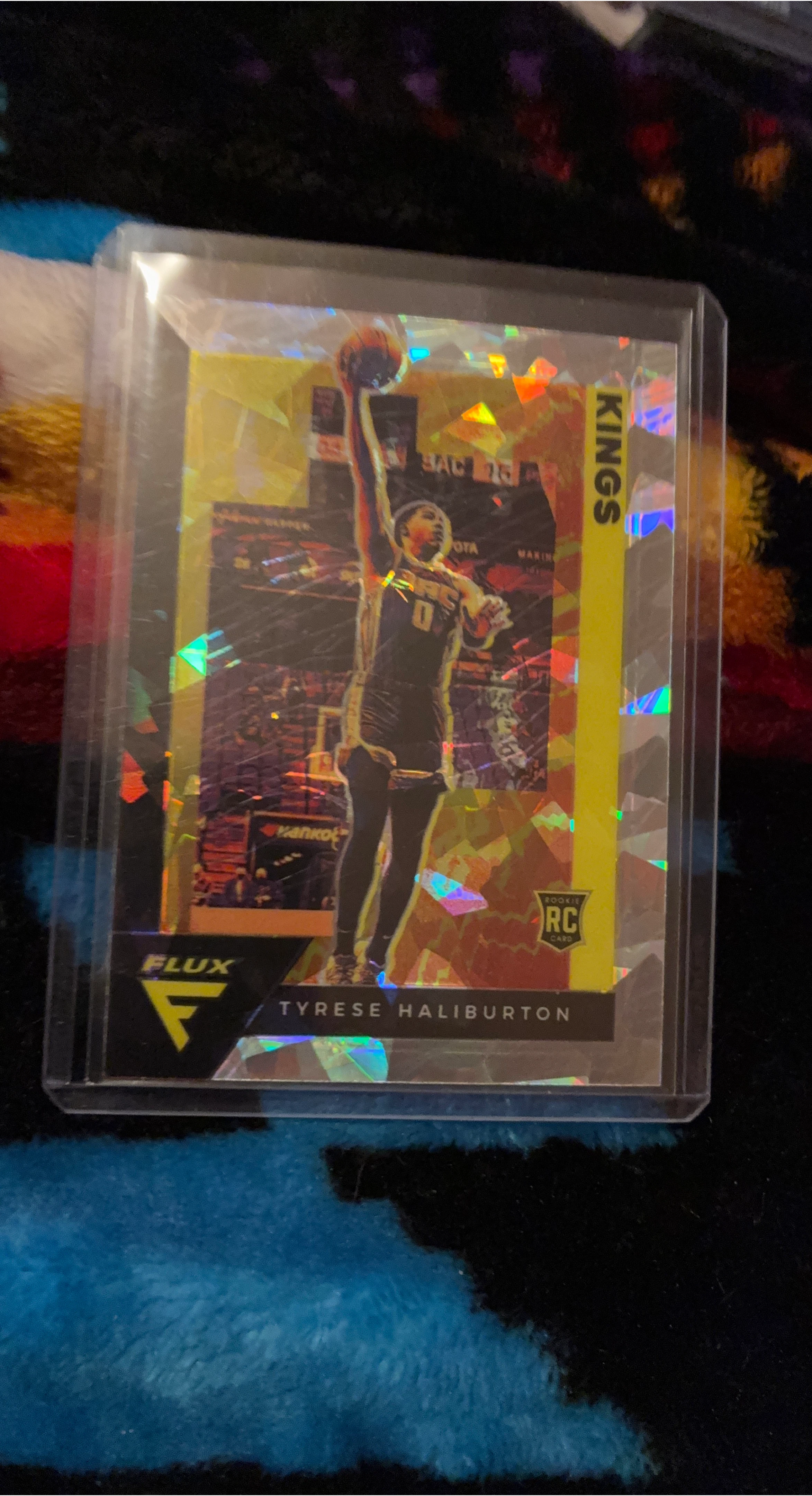 Panini Flux Tyrese Haliburton Rookie Card